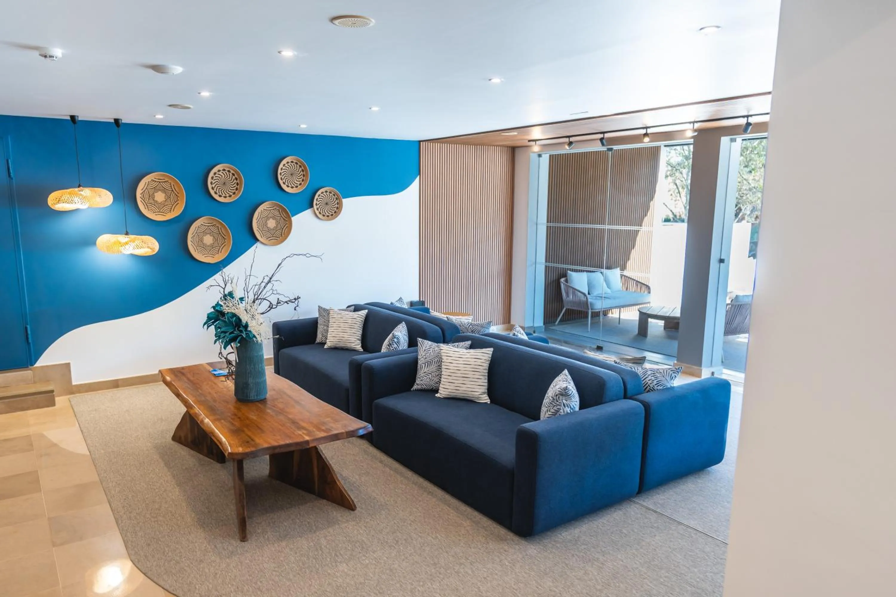 Lobby or reception in Carvi Beach Hotel