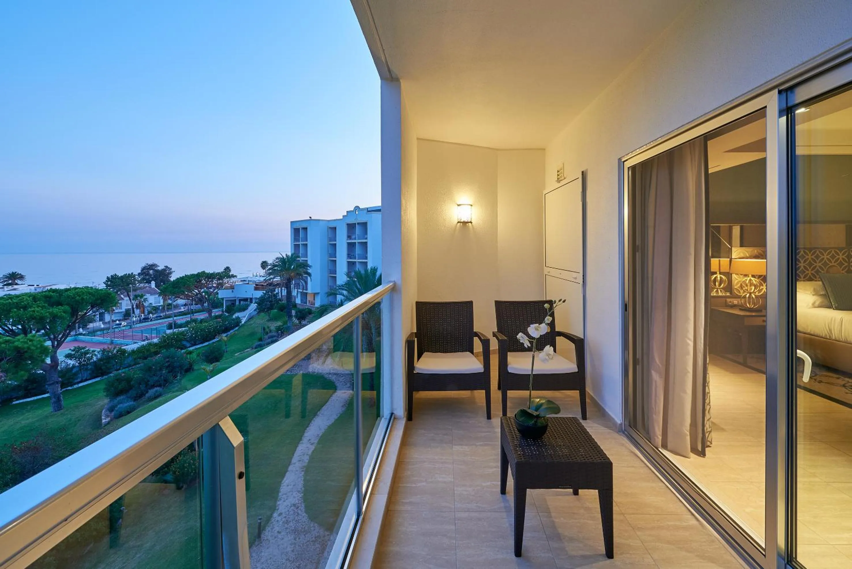 Balcony/Terrace in Dona Filipa Hotel