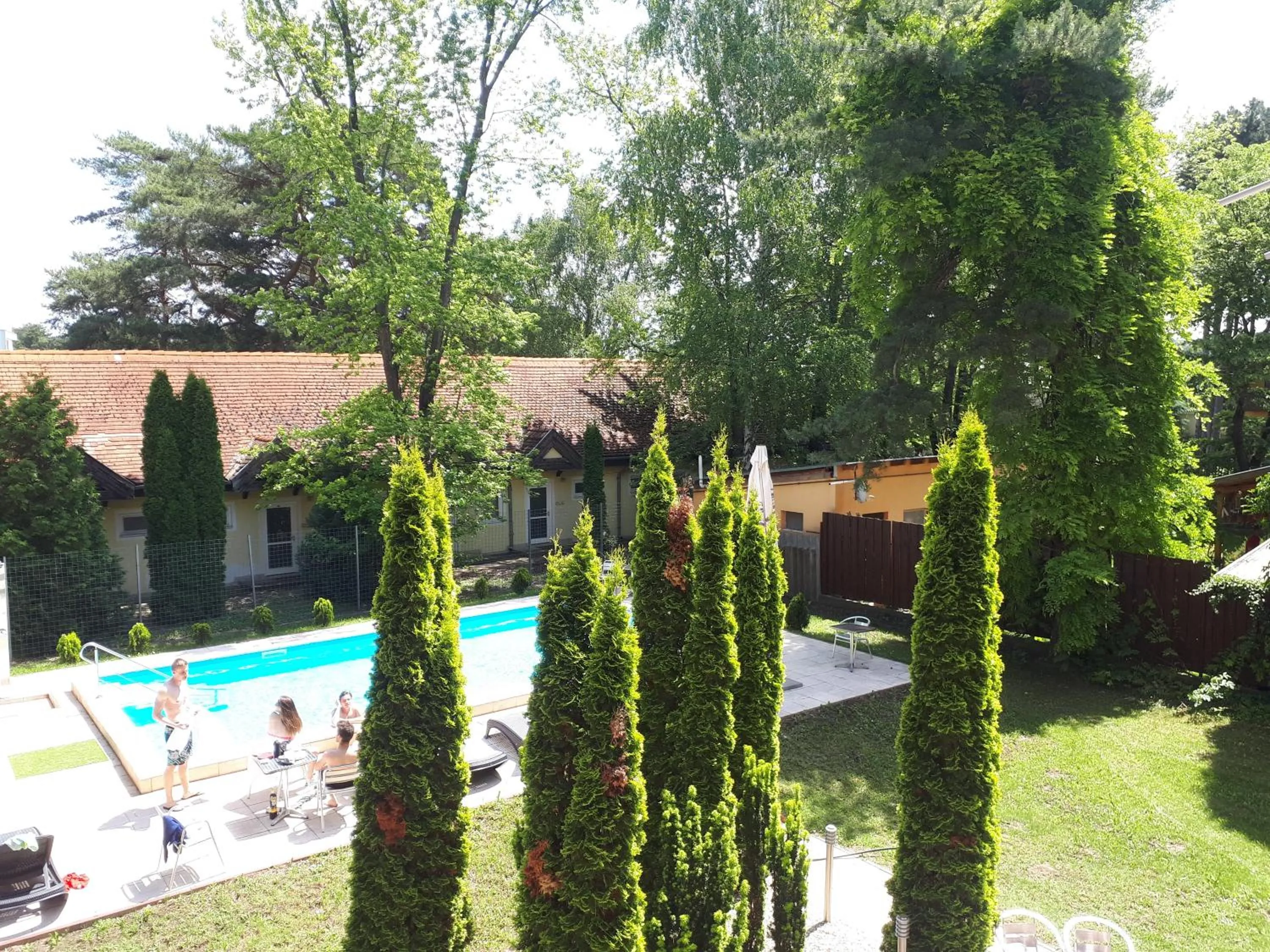 Garden in Hotel Korona