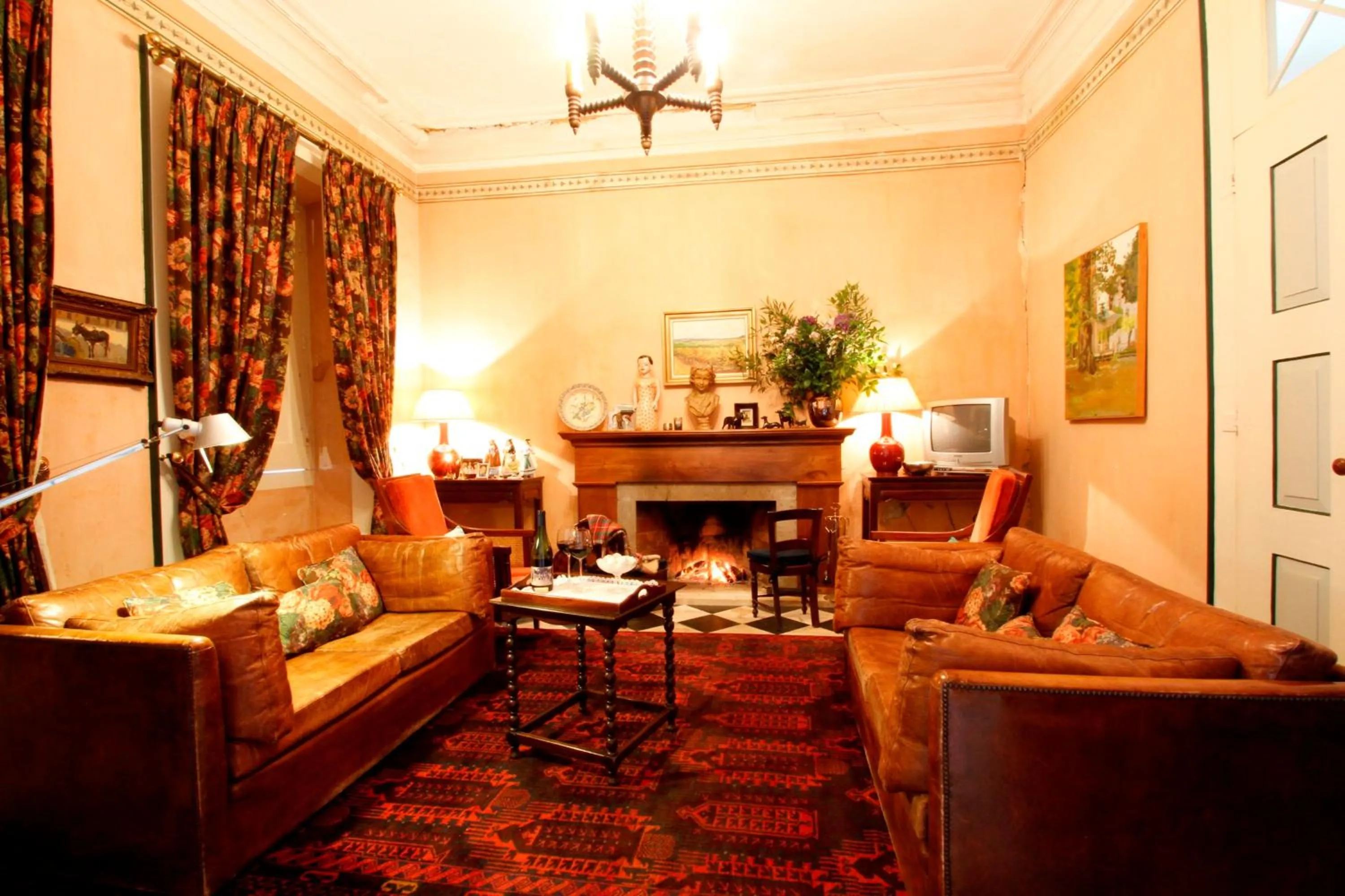 Living room in Casa de Mogofores