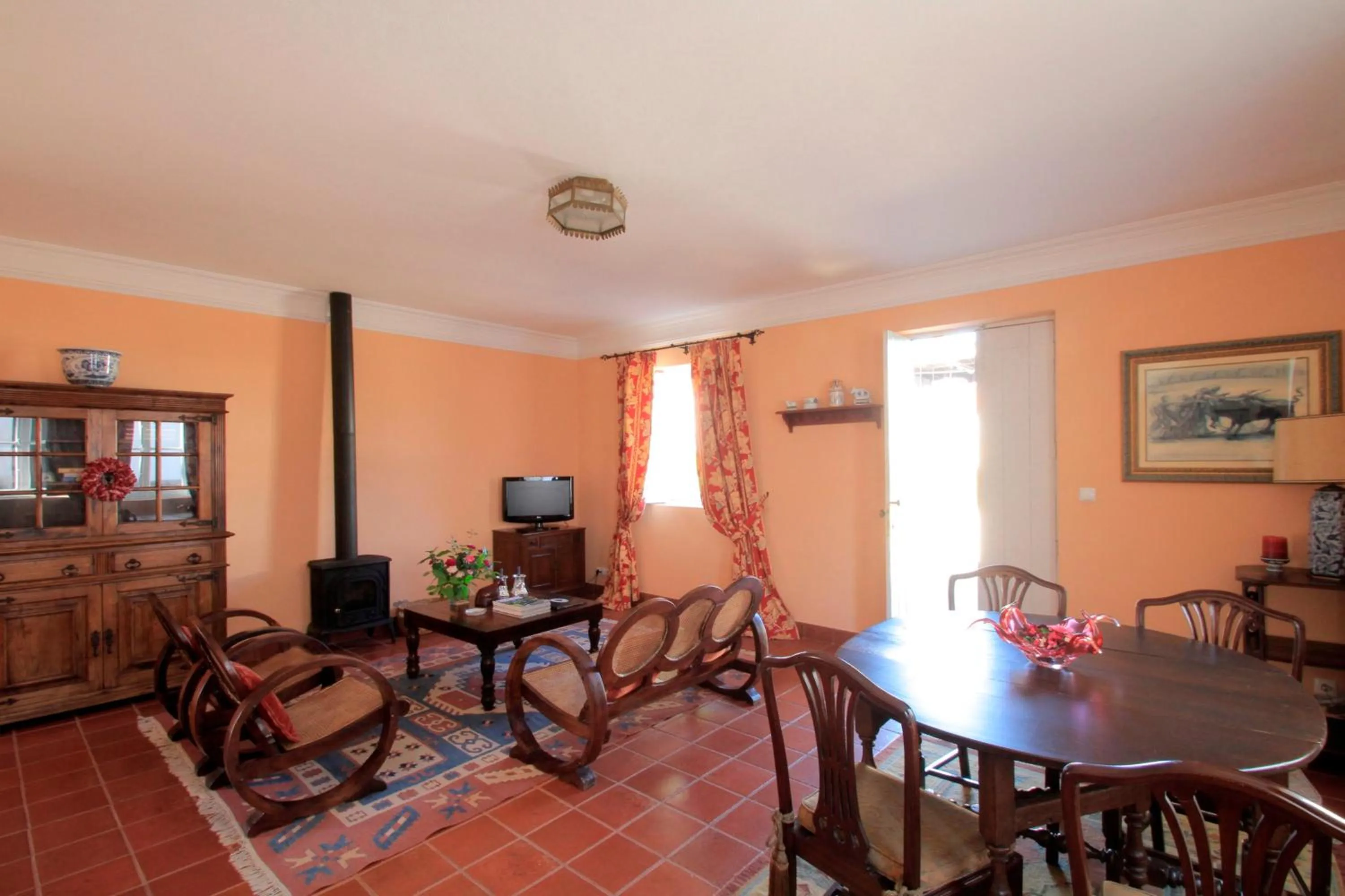 Living room in Casa de Mogofores