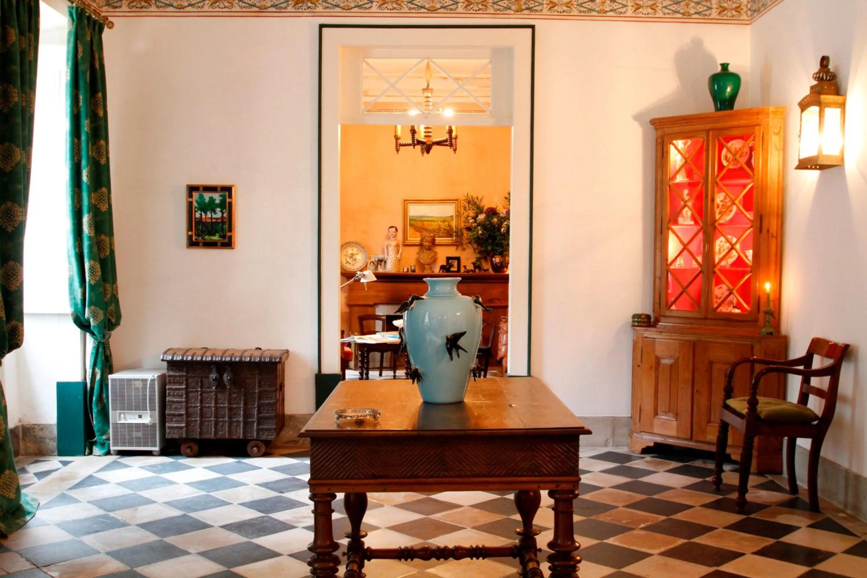 Lobby or reception in Casa de Mogofores