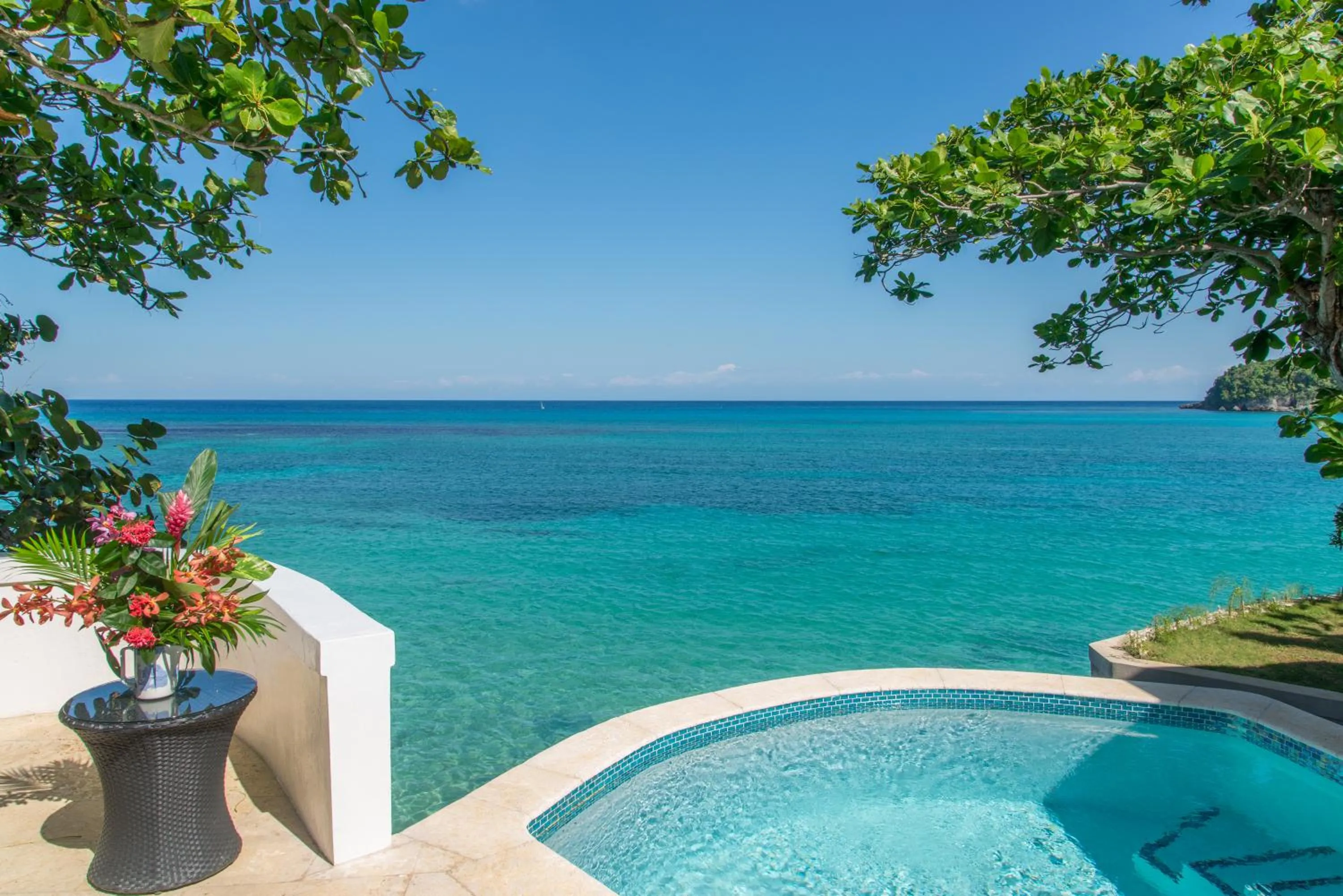 Natural landscape in Jamaica Inn