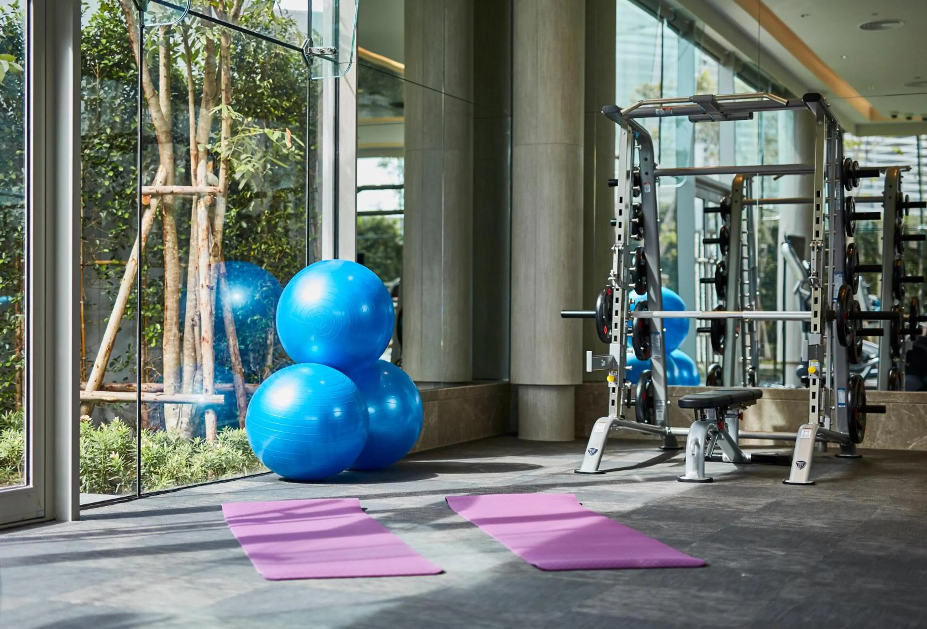 Fitness centre/facilities in Grande Centre Point Pattaya