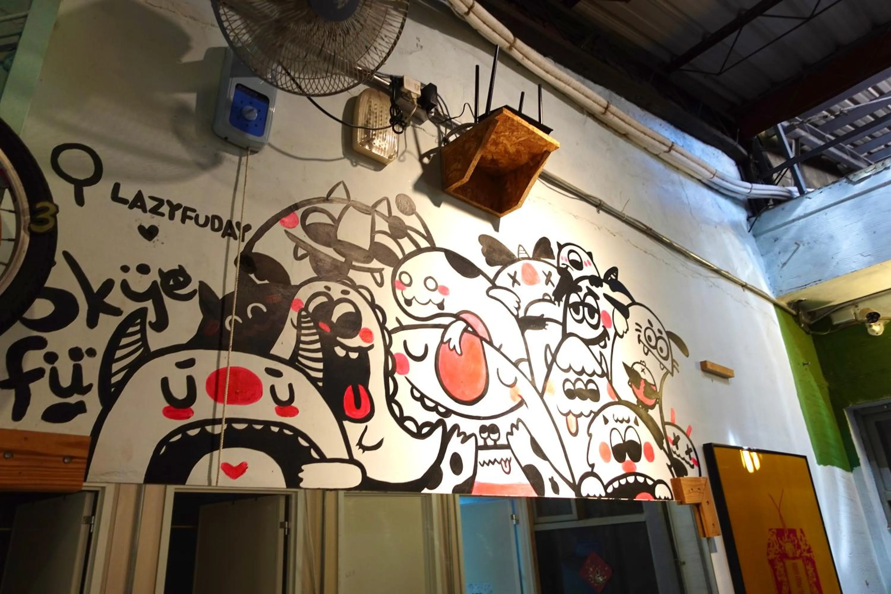 On site in Fuqi Hostel - Yuanqi