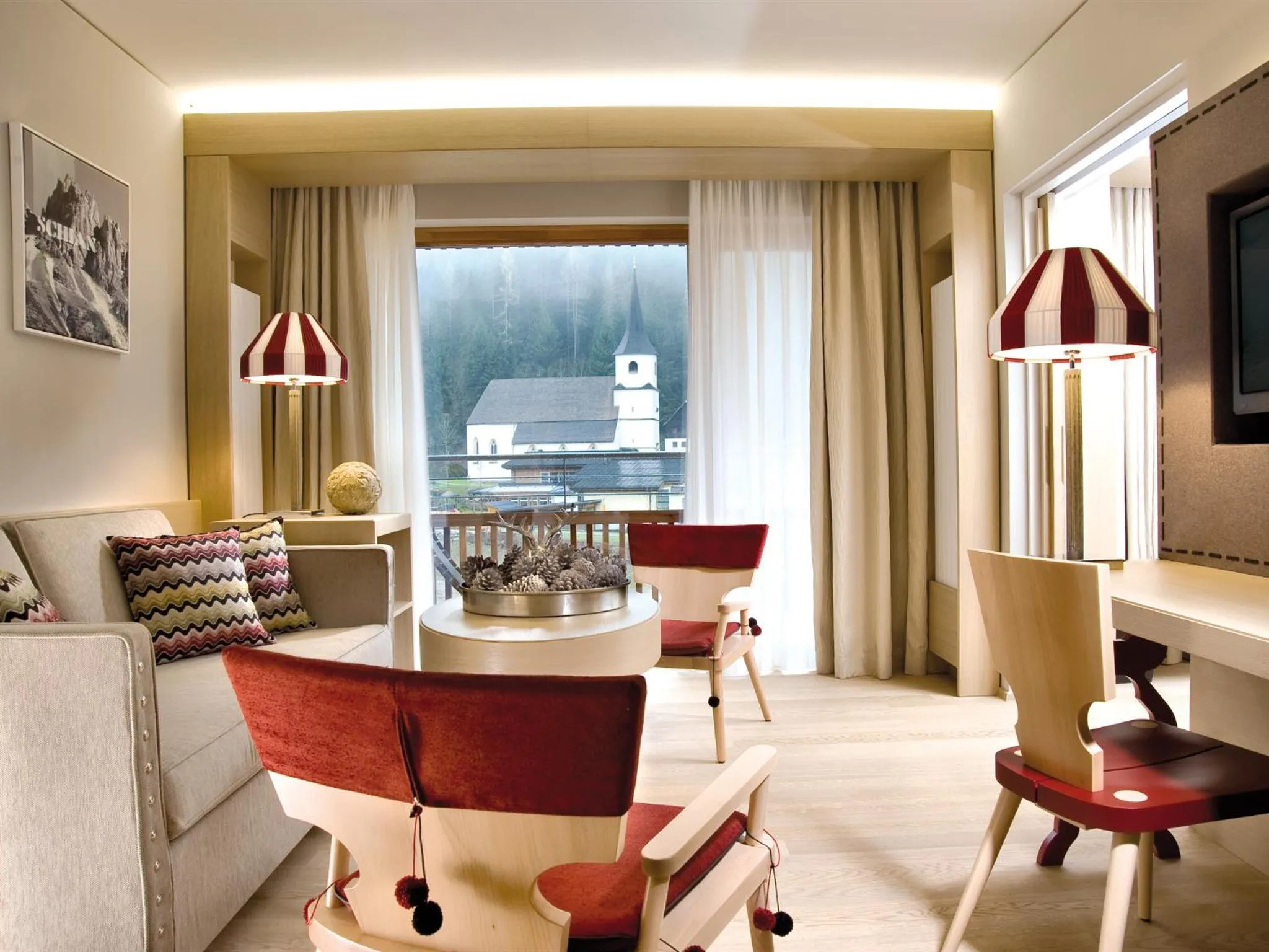 Living room in aja Bergresort Werfenweng