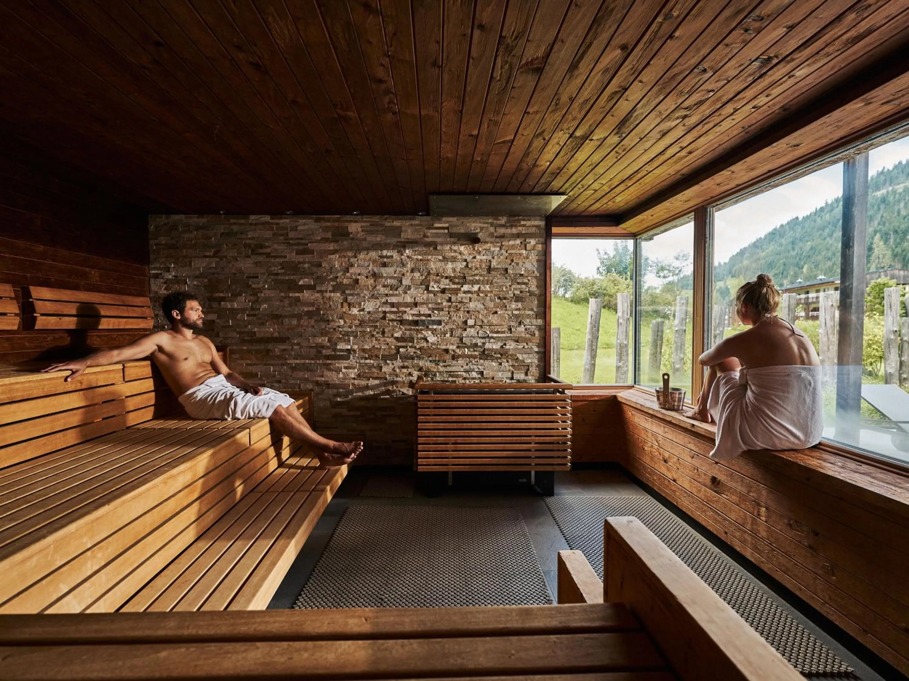 Sauna in aja Bergresort Werfenweng