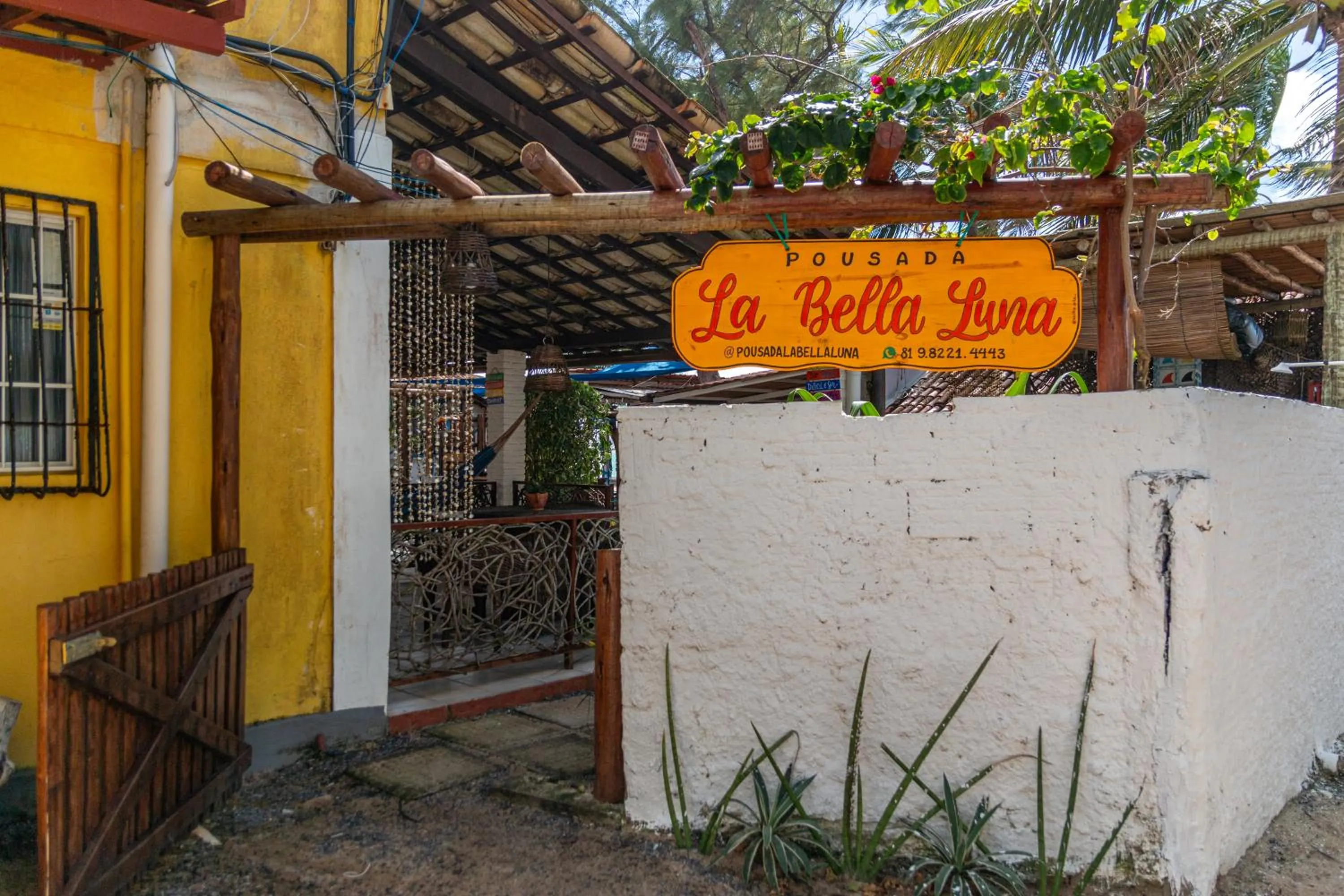 Property building in Pousada La Bella Luna