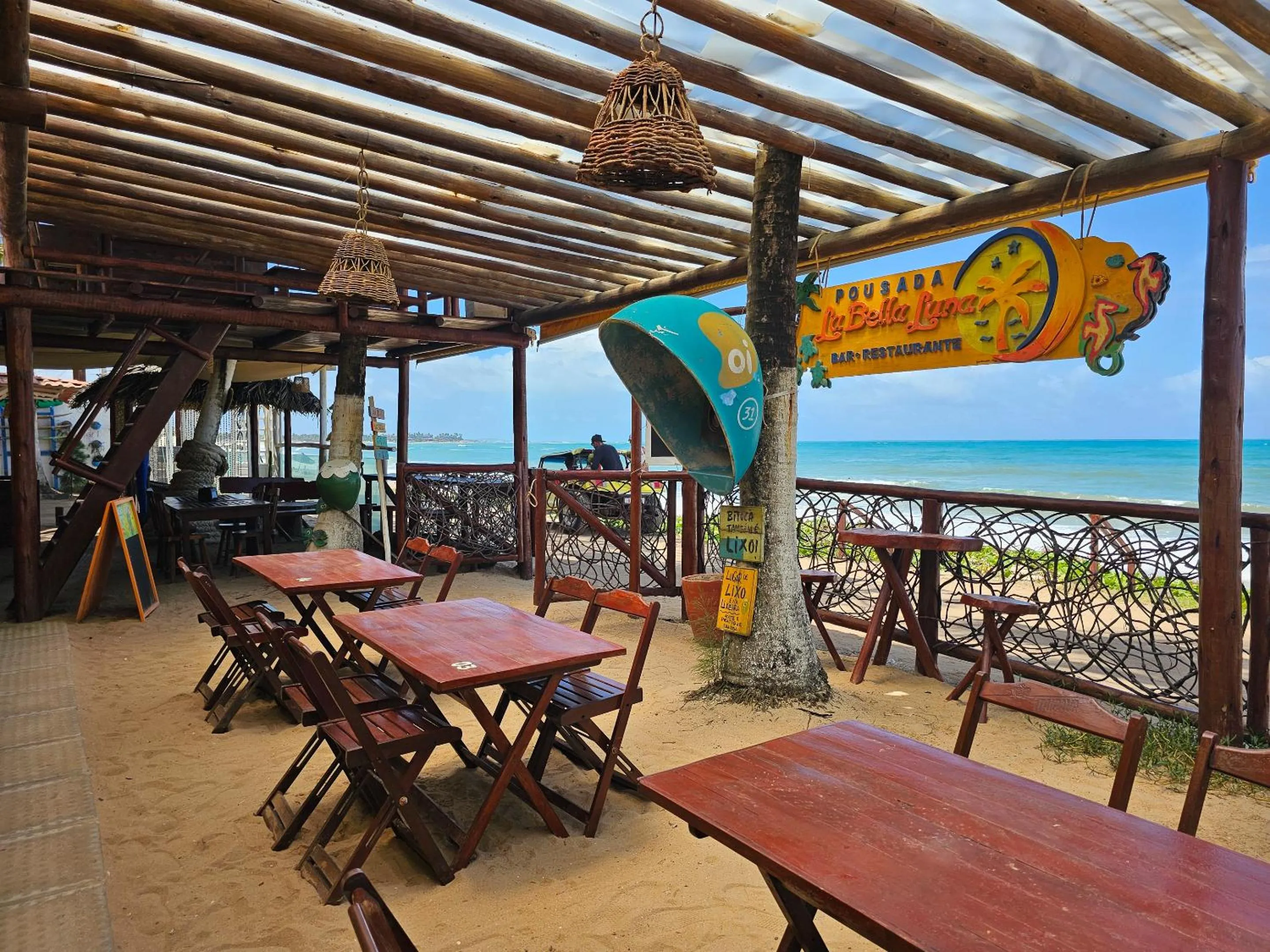 Restaurant/places to eat in Pousada La Bella Luna