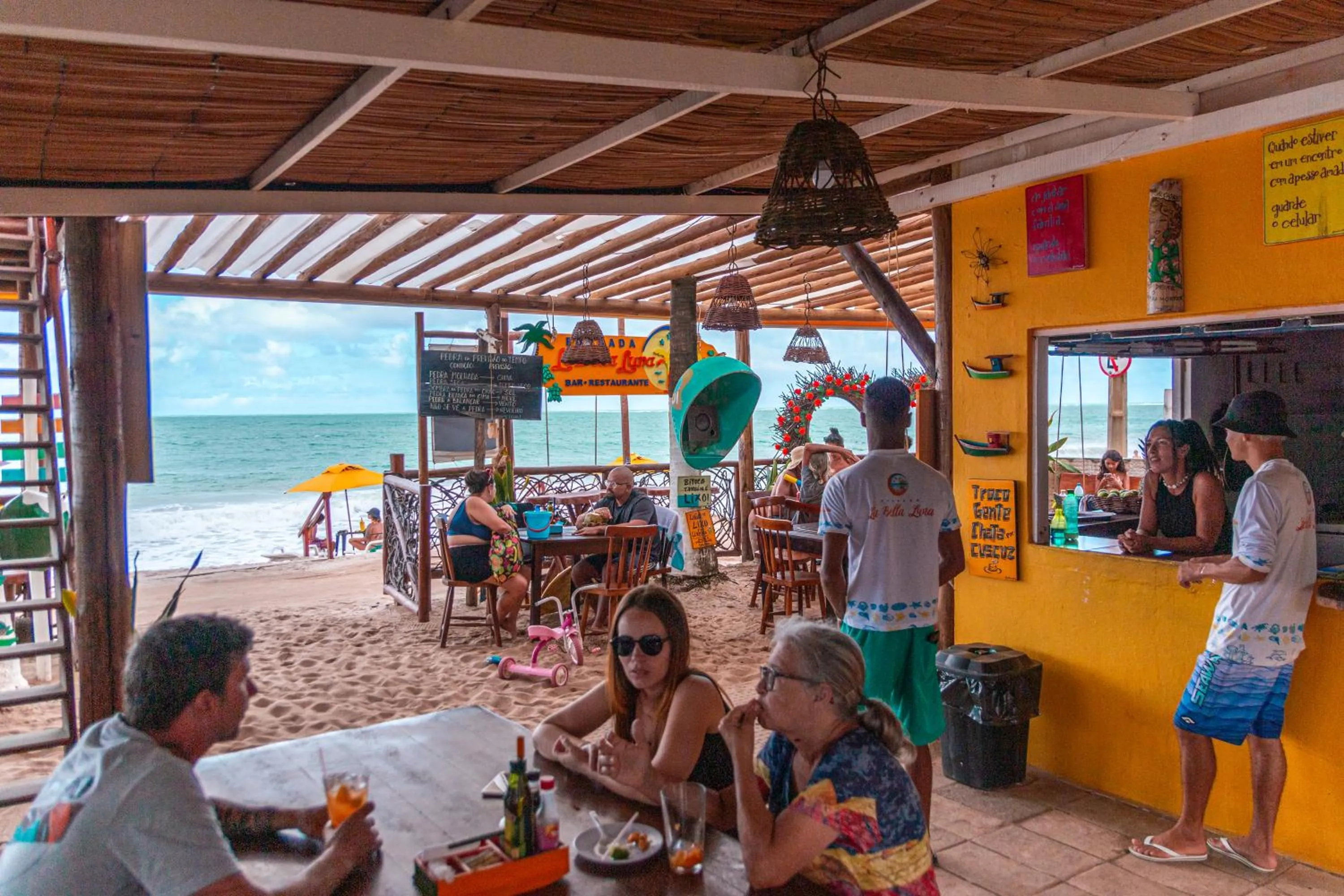 Restaurant/places to eat in Pousada La Bella Luna