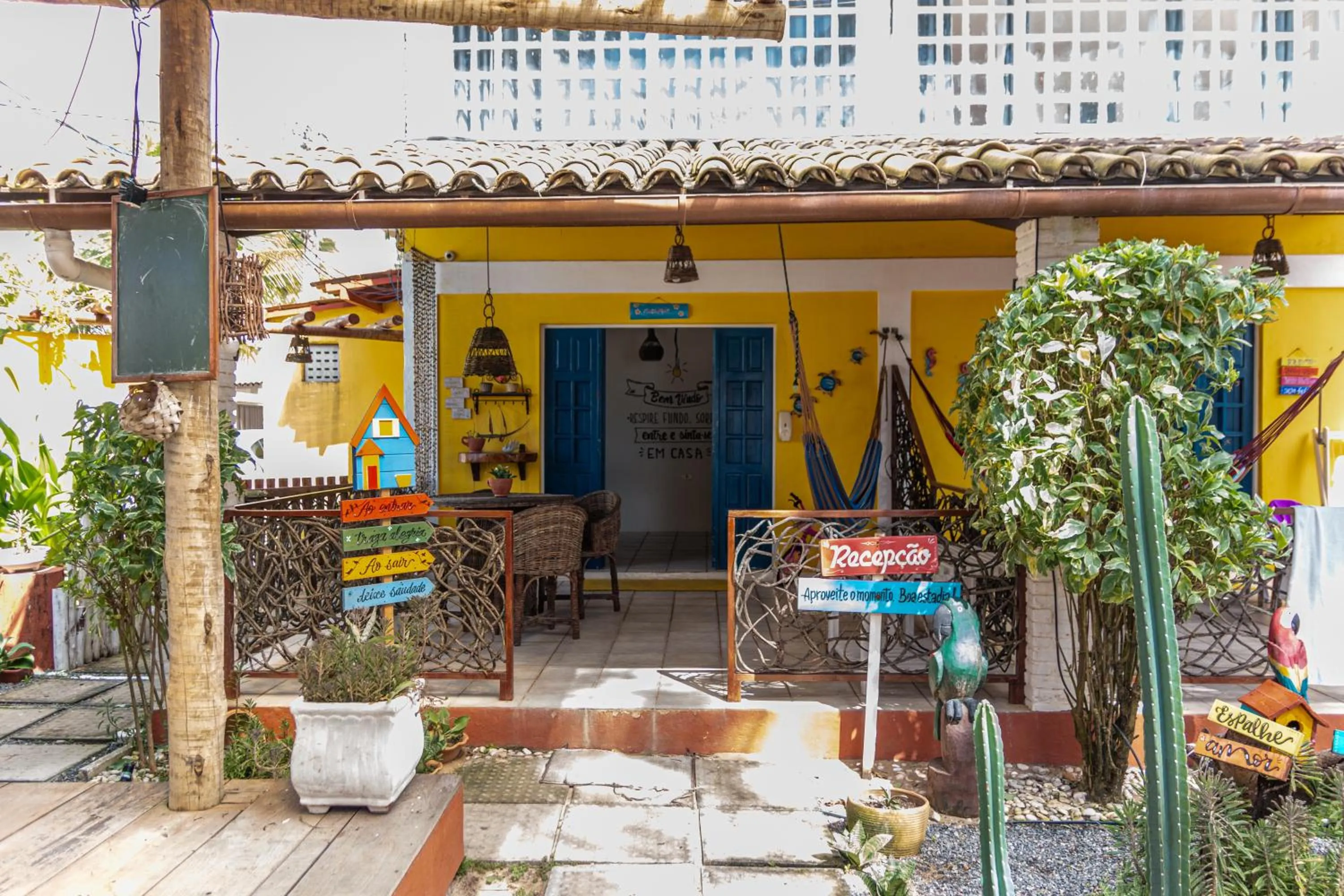 Property building in Pousada La Bella Luna