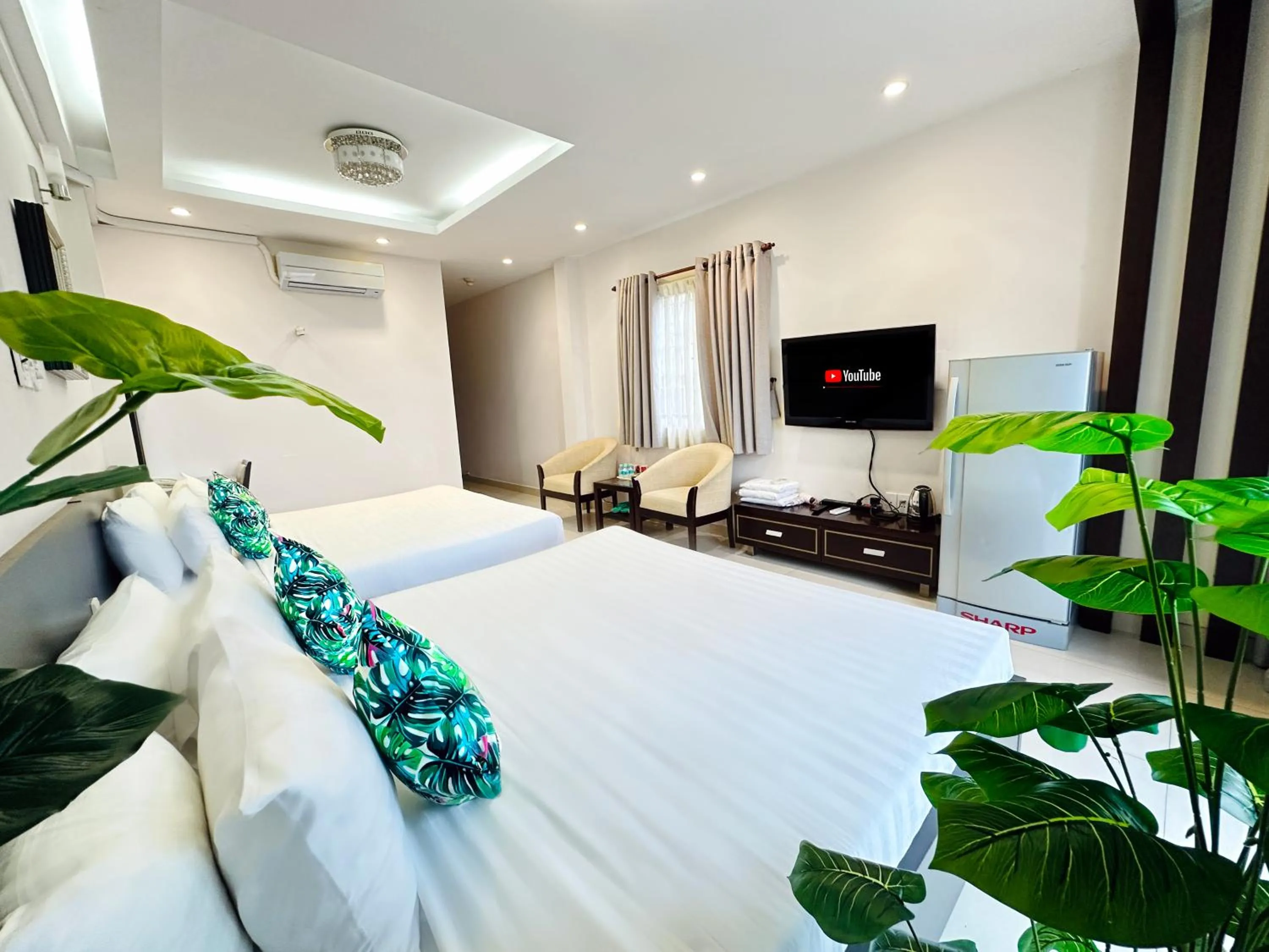 TV and multimedia, Bed in Calmette Hotel 151 - Ben Thanh