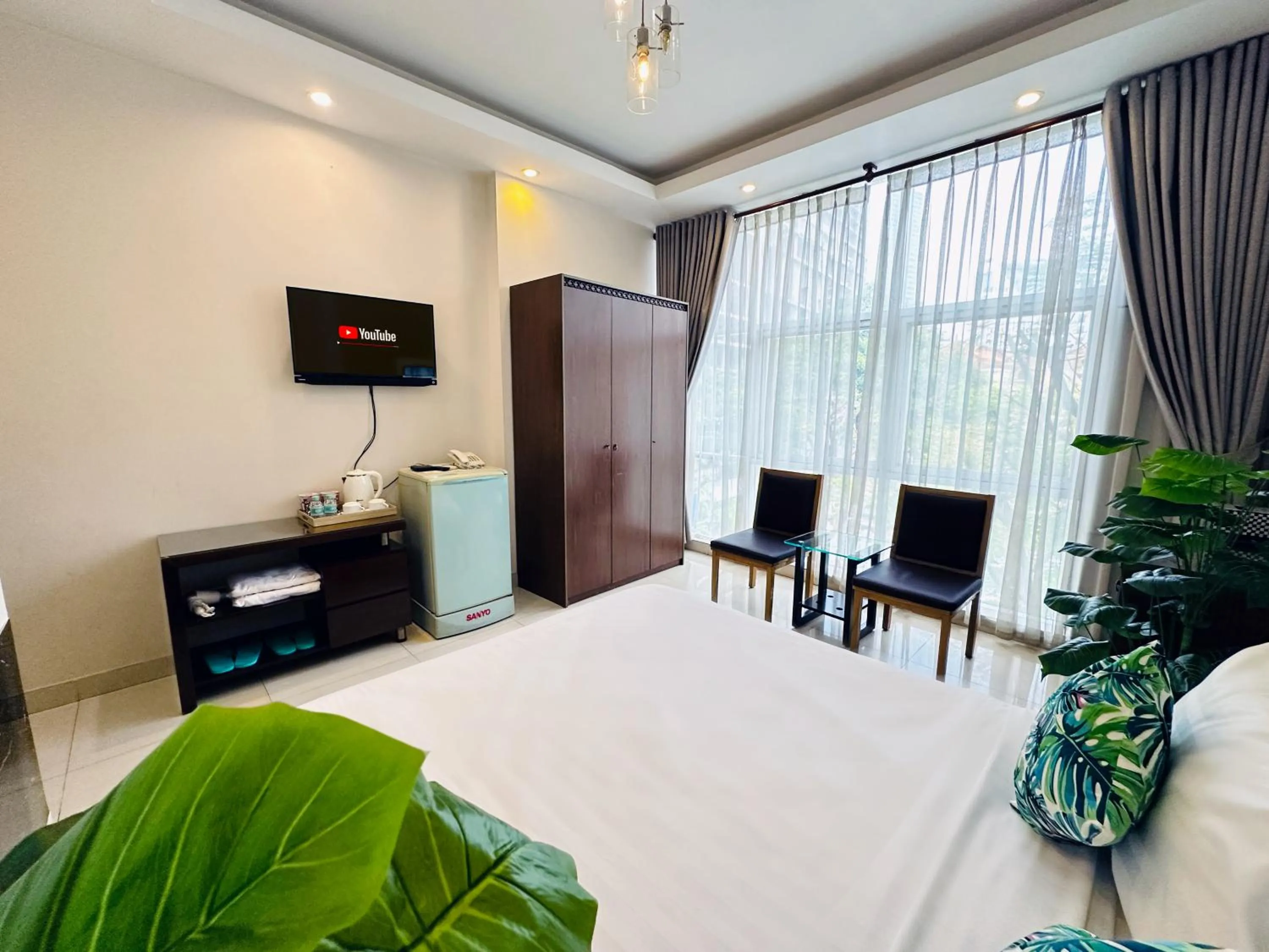 TV and multimedia, Bed in Calmette Hotel 151 - Ben Thanh