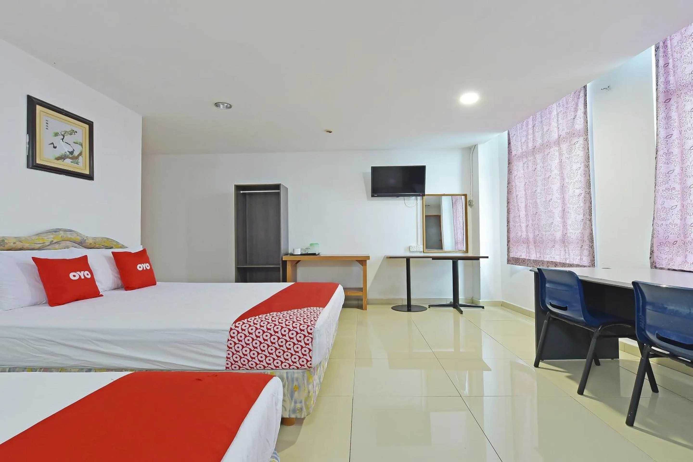 Bedroom, Bed in Hotel O Sam Huat Hotel