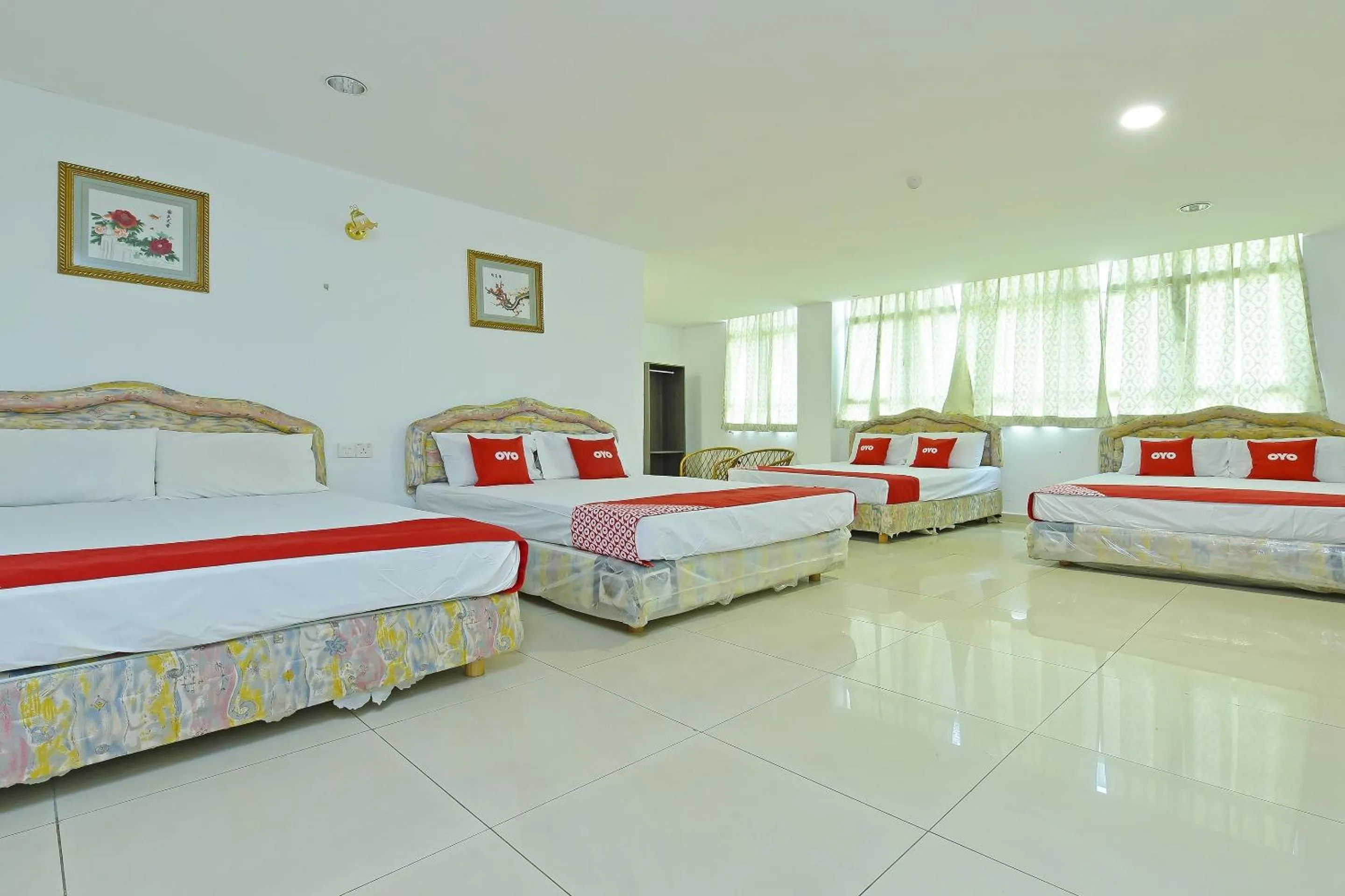 Bedroom, Bed in Hotel O Sam Huat Hotel