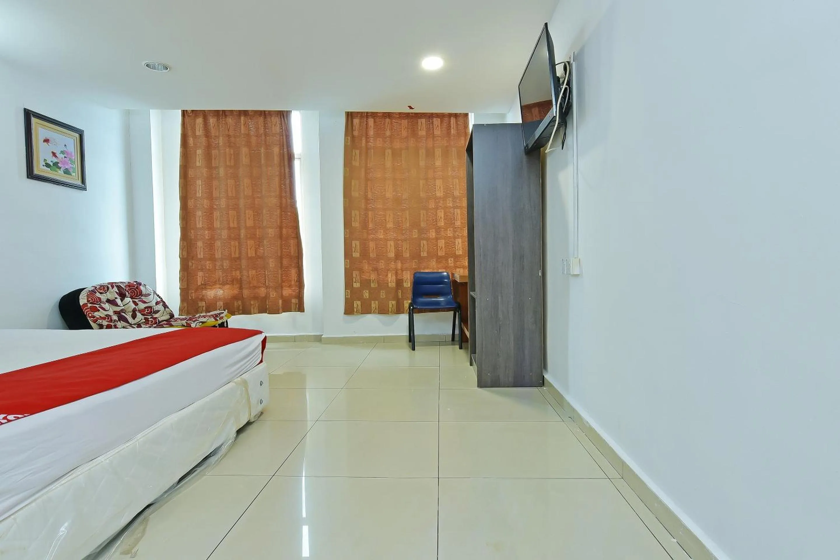 Bedroom, Bed in Hotel O Sam Huat Hotel