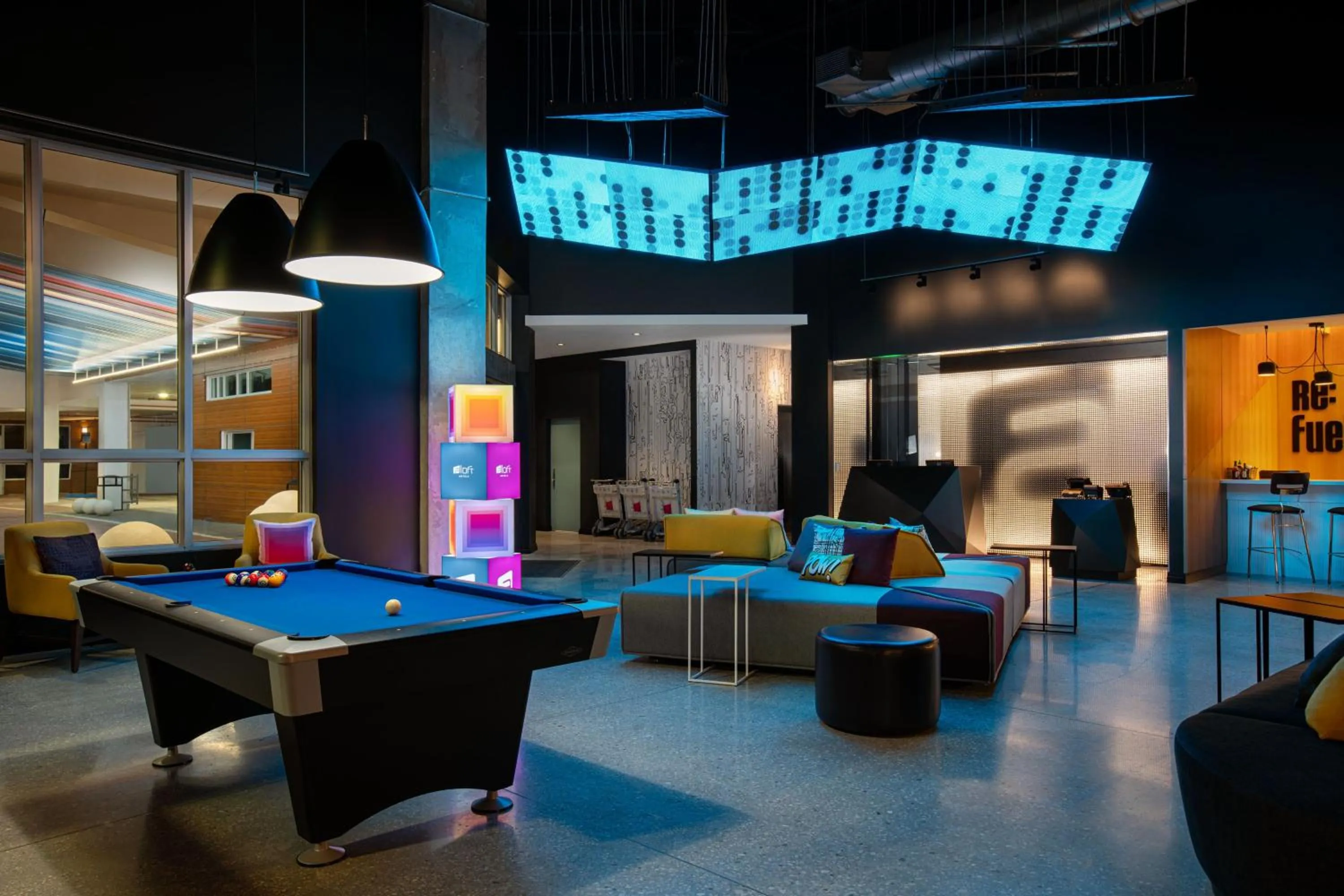 Lobby or reception in Aloft Delray Beach