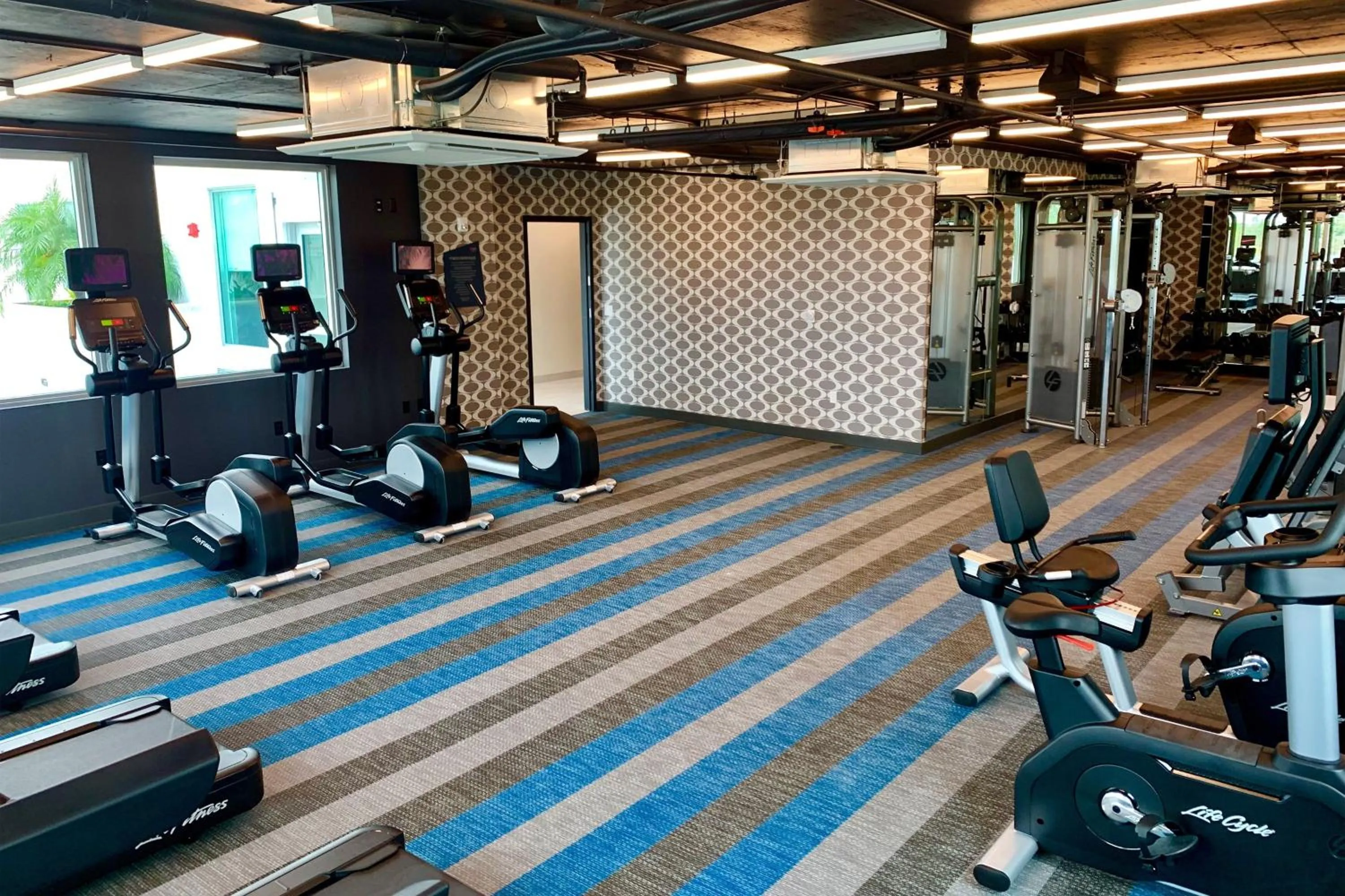 Fitness centre/facilities in Aloft Delray Beach