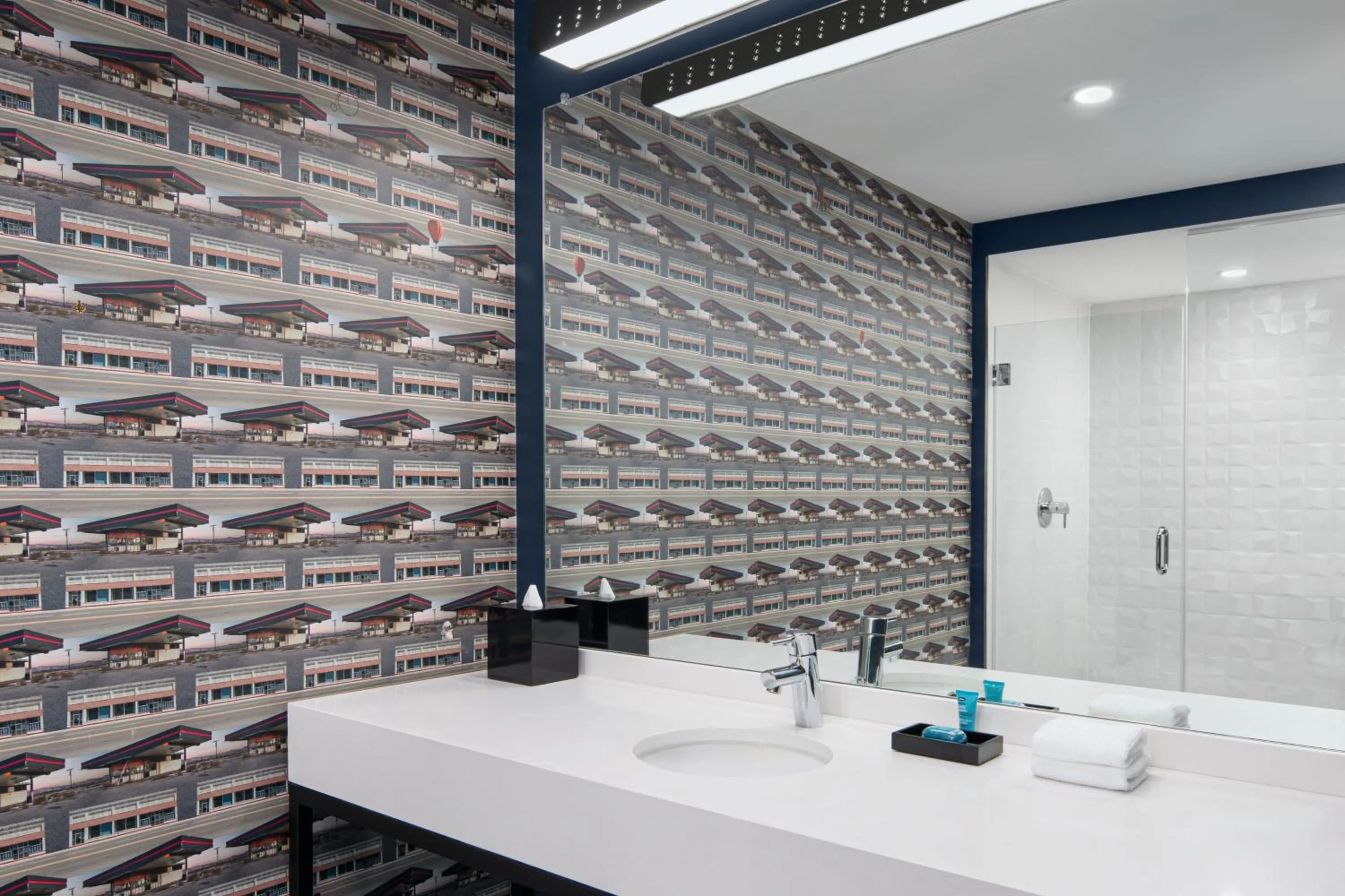 Bathroom in Aloft Delray Beach