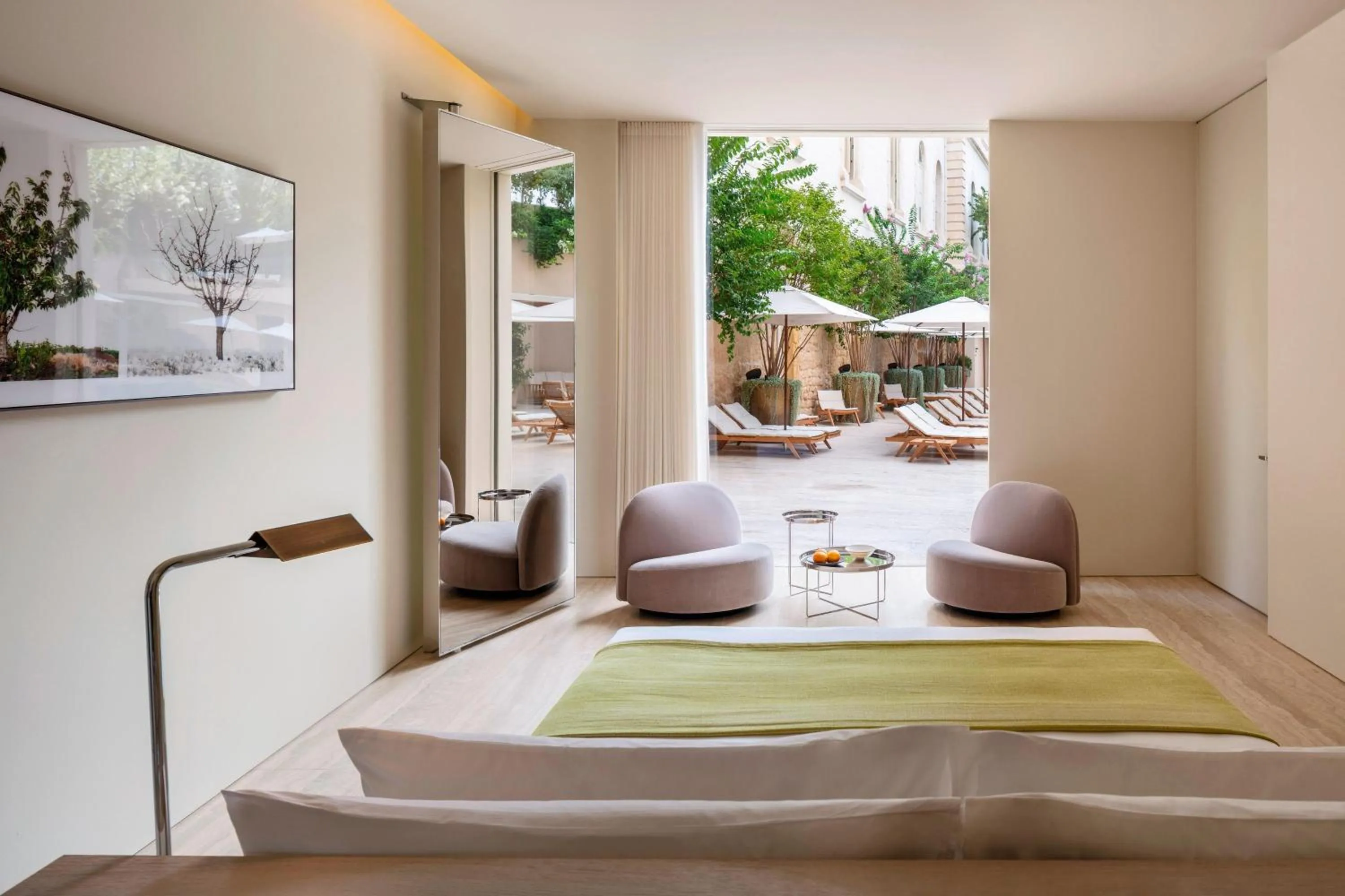 Swimming pool, Bed in The Jaffa - Fattal Limited Edition