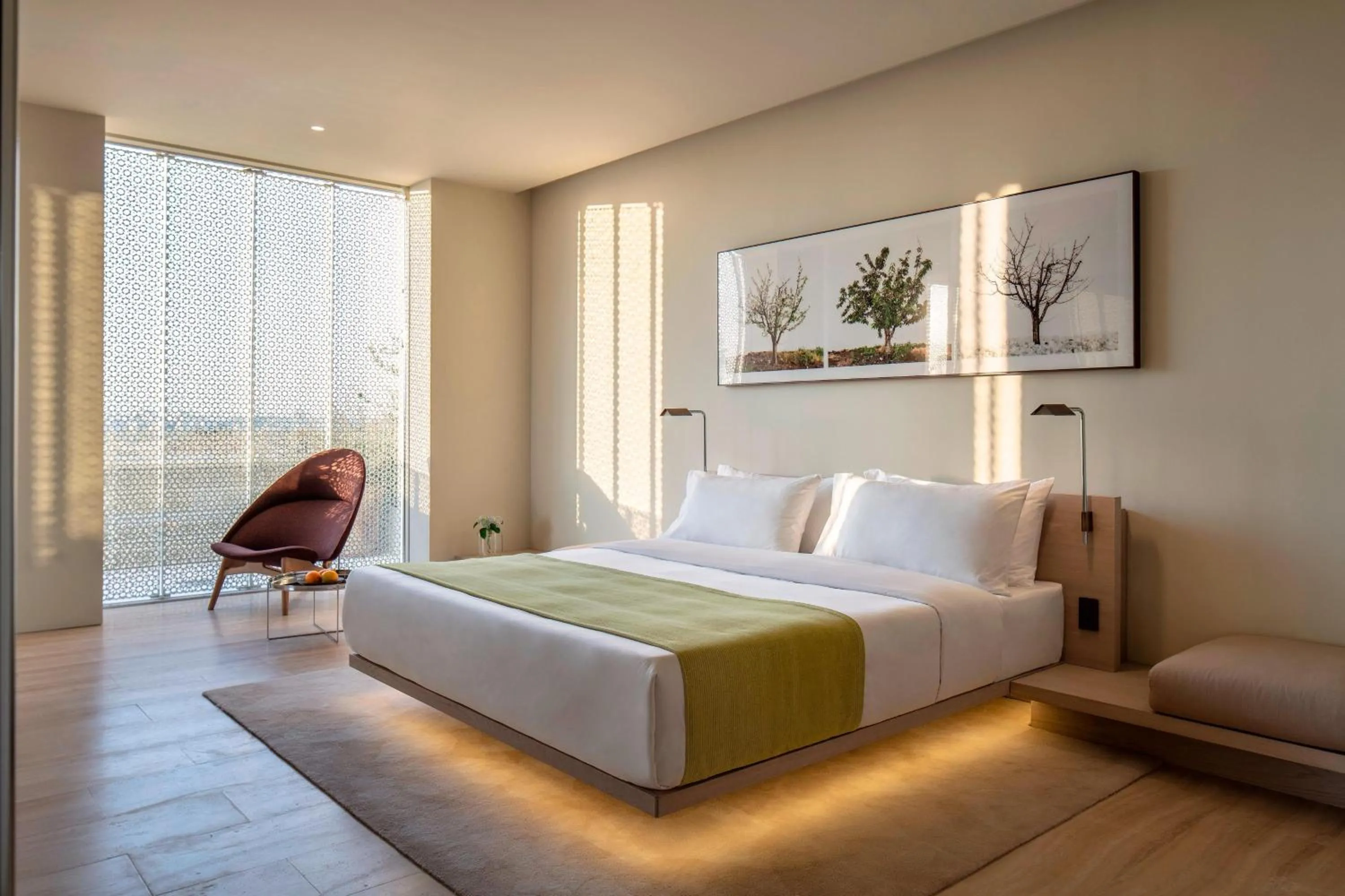 Bedroom, Bed in The Jaffa - Fattal Limited Edition