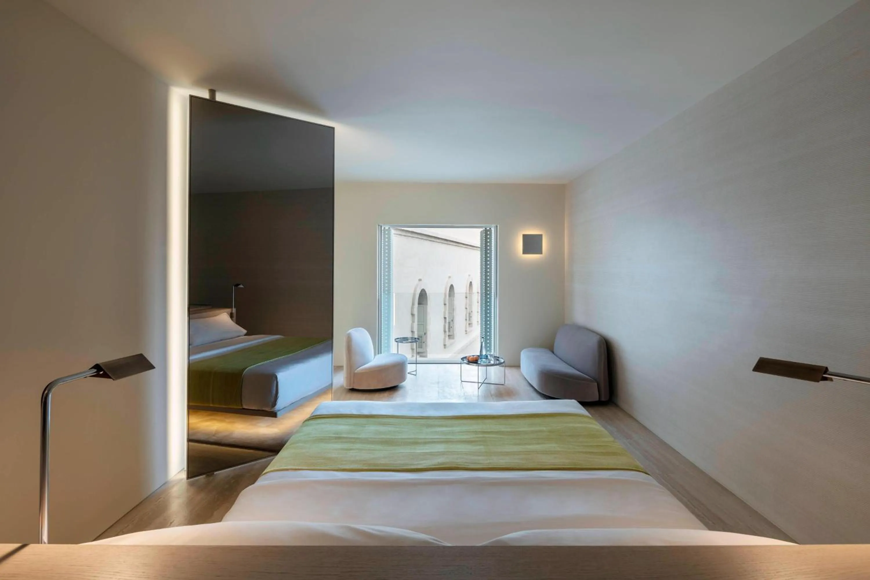 Swimming pool, Bed in The Jaffa - Fattal Limited Edition