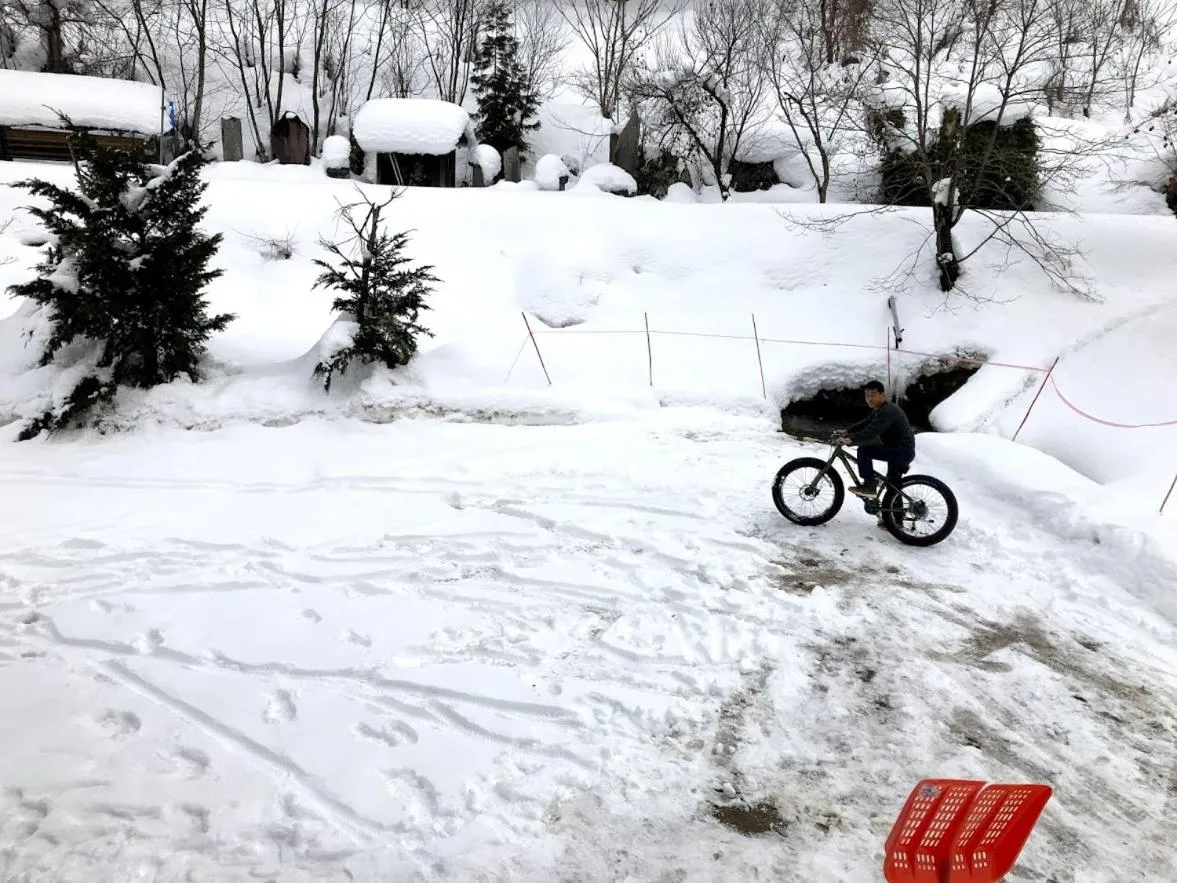 Cycling in Guest House Hostel yukuru