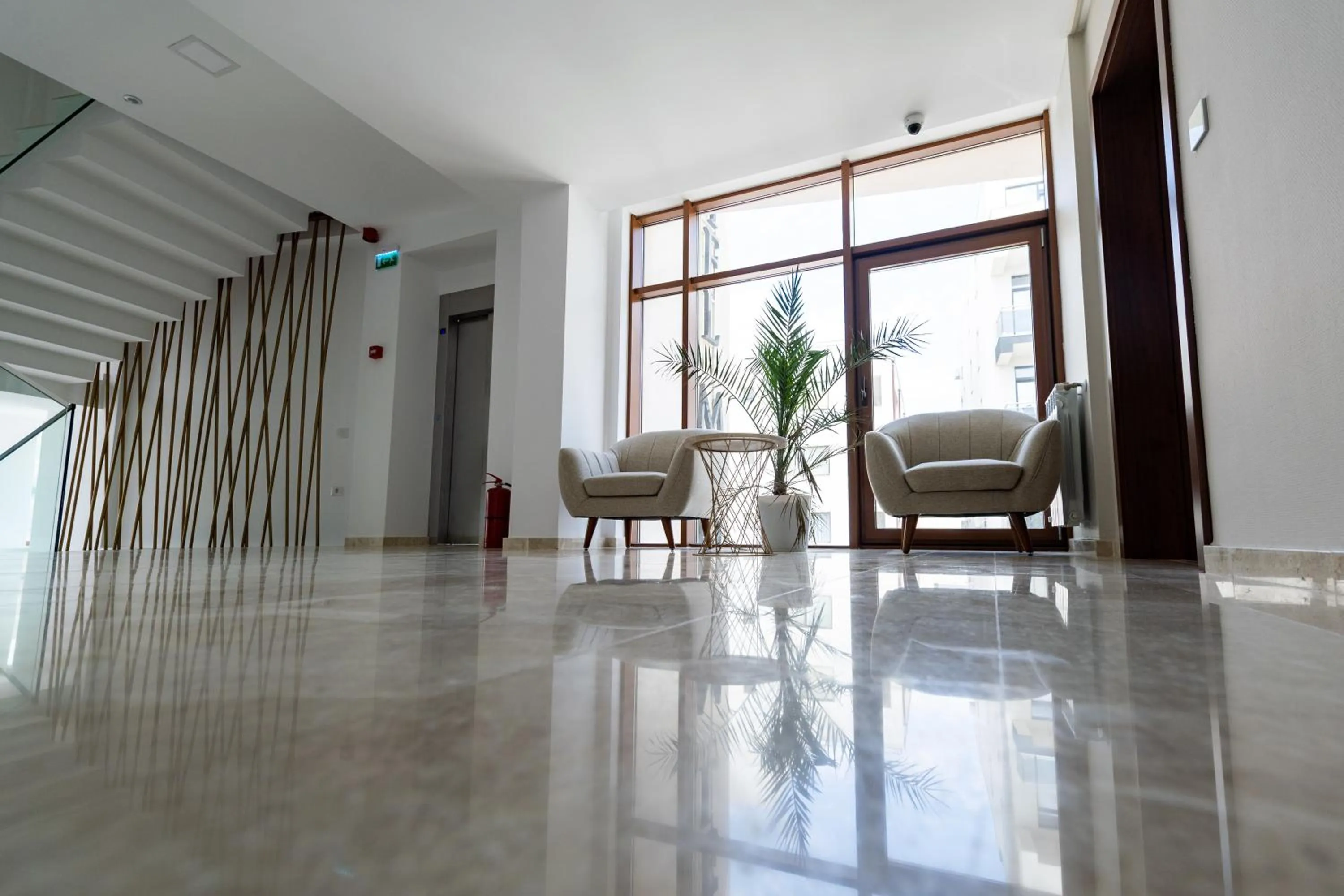 Seating area in Hotel Manor