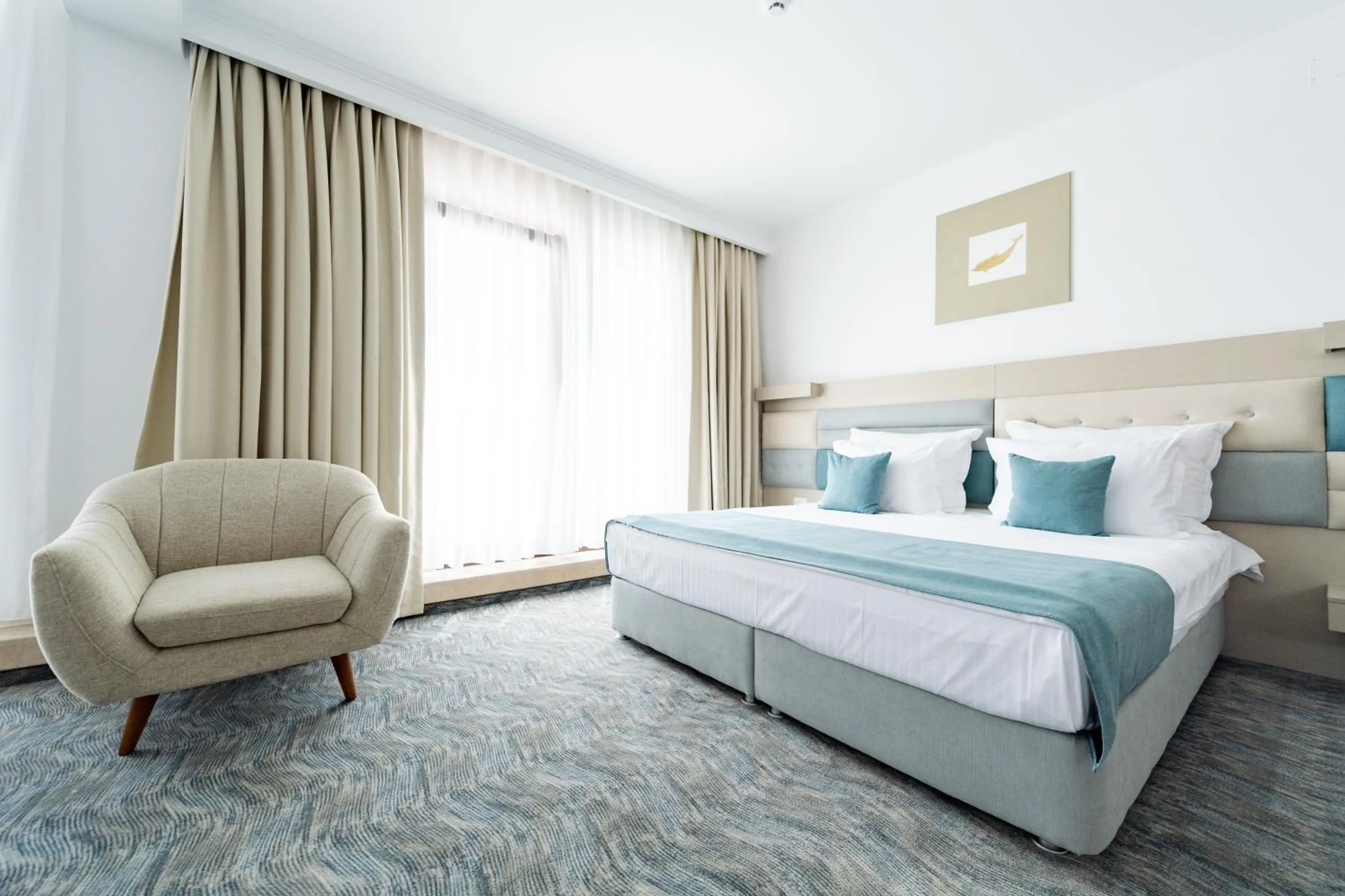 Bedroom, Bed in Hotel Manor