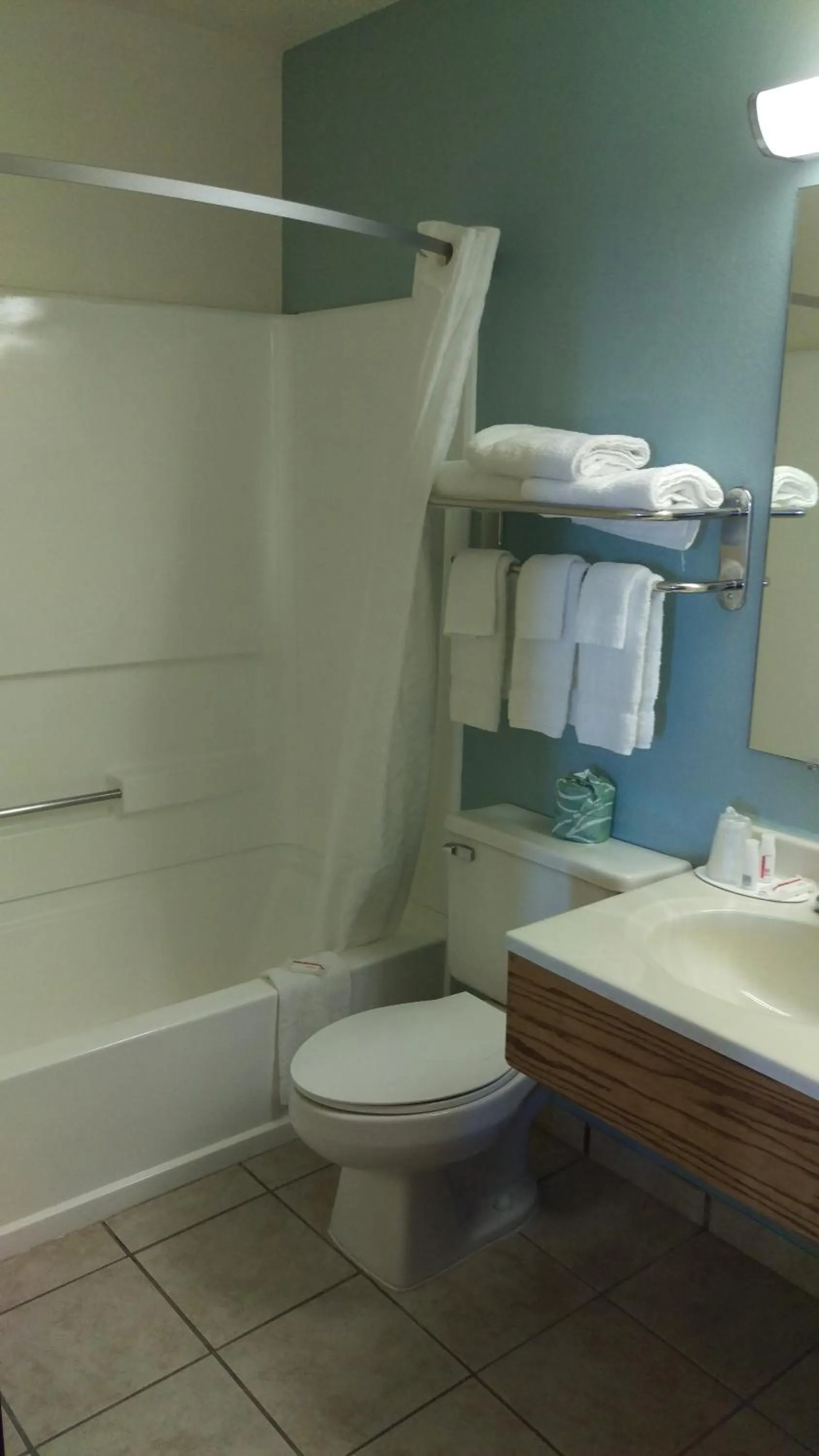 Bathroom in Super 8 by Wyndham Thurmont