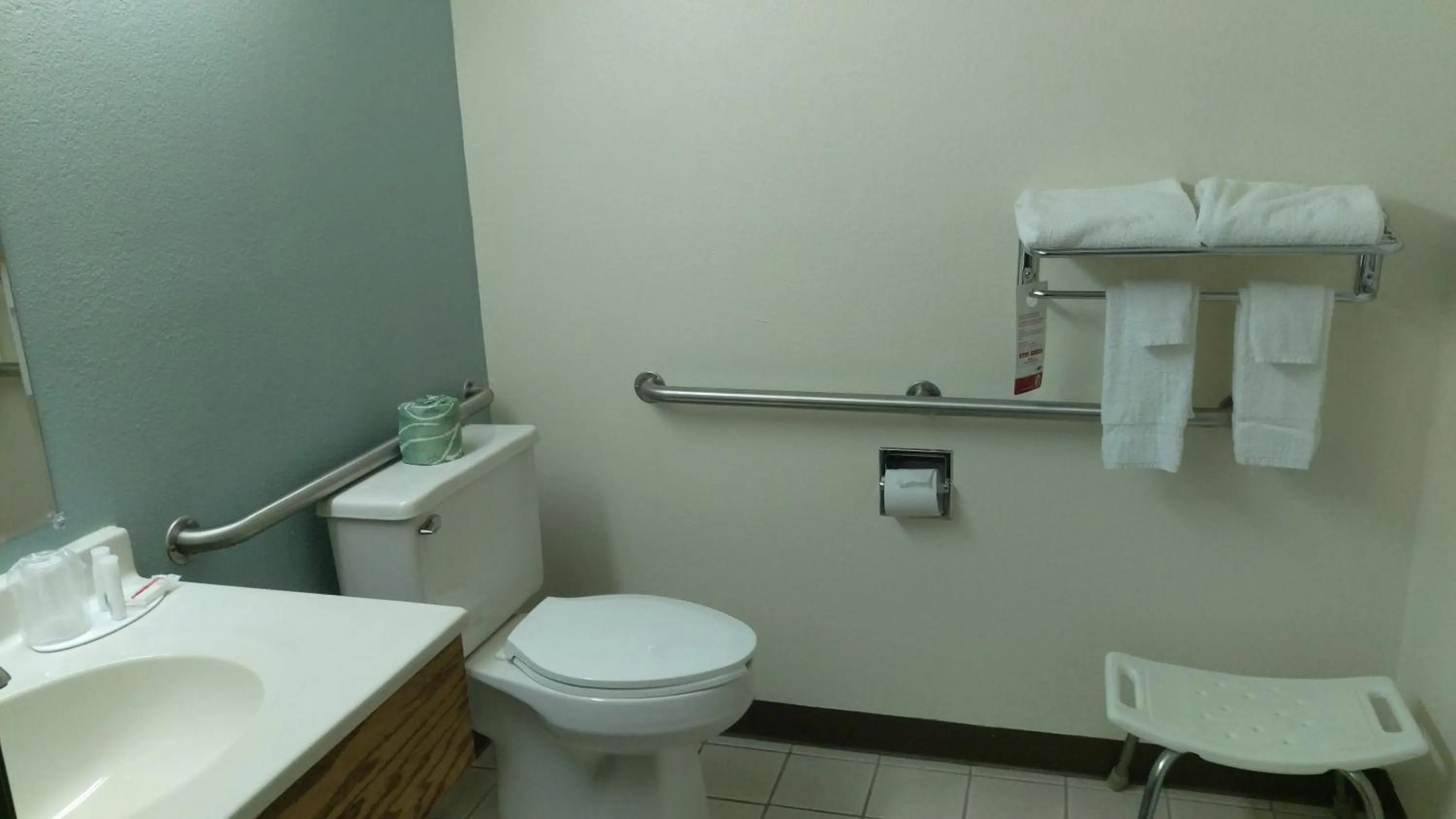Bathroom in Super 8 by Wyndham Thurmont