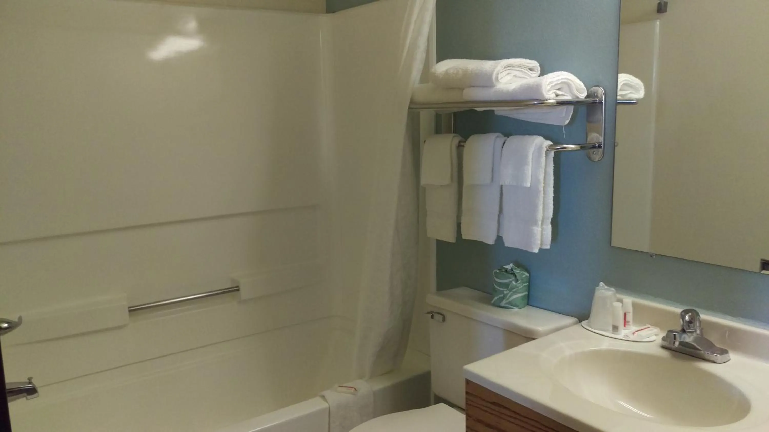 Bathroom in Super 8 by Wyndham Thurmont