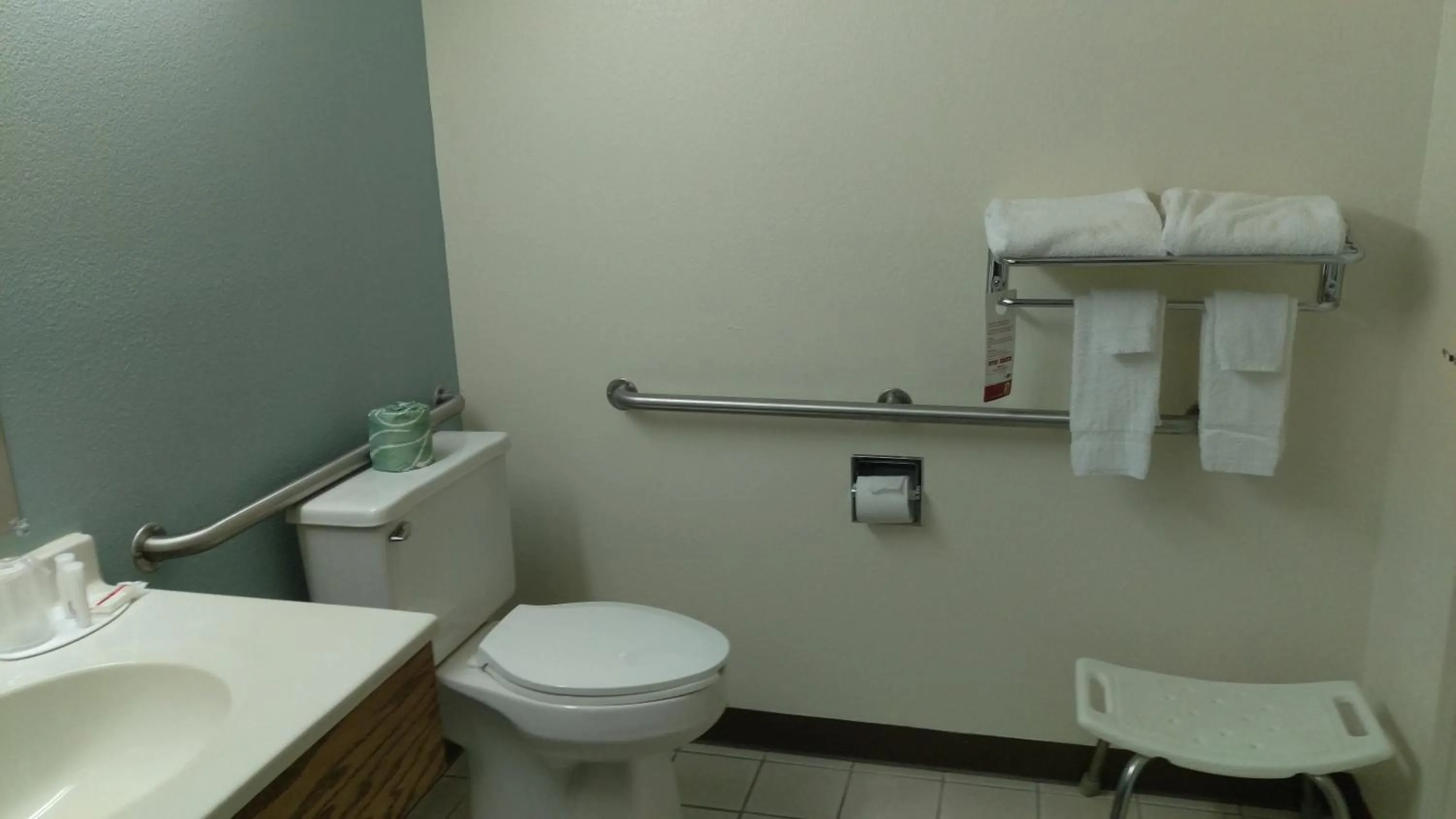 Bathroom in Super 8 by Wyndham Thurmont