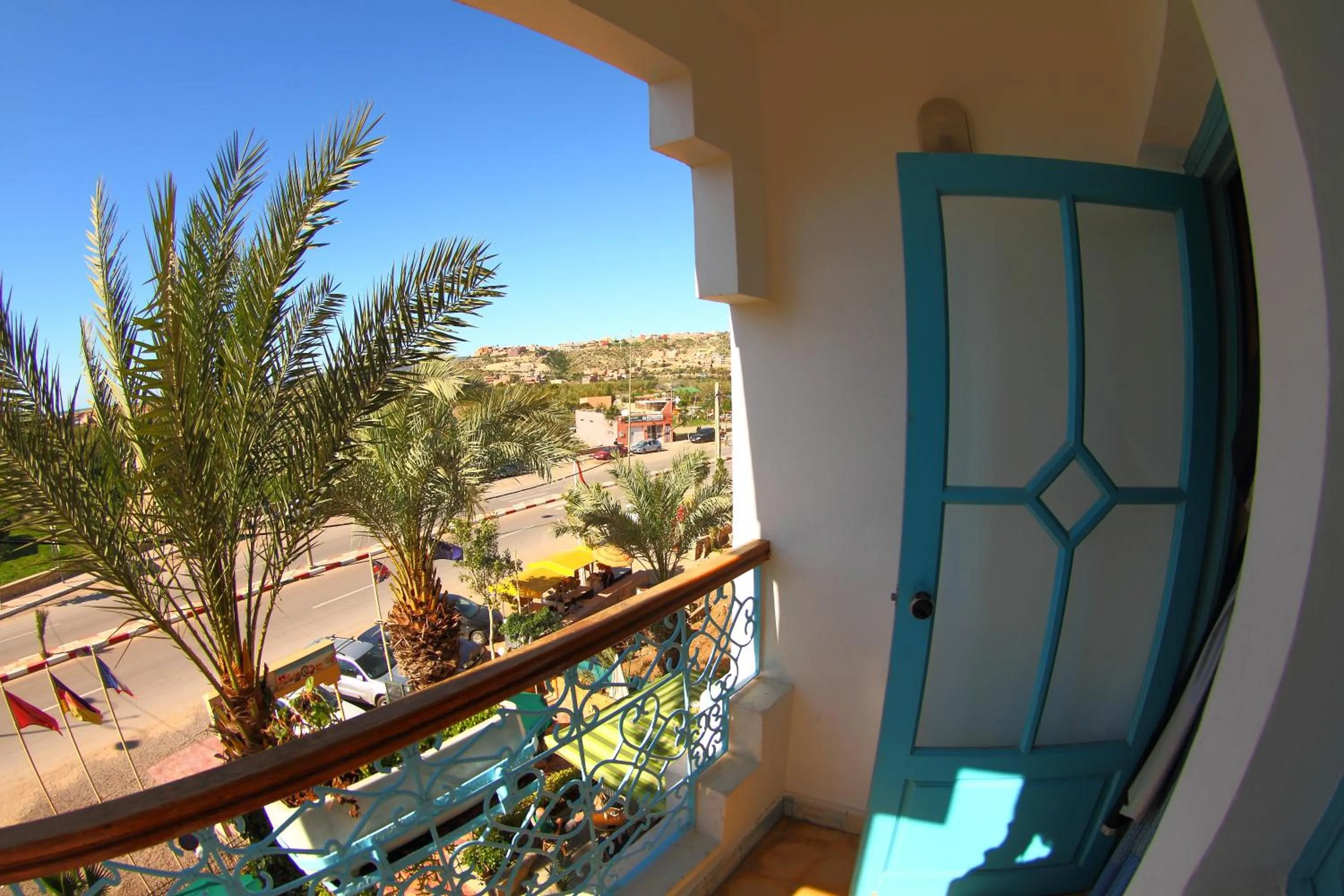 Balcony/Terrace in Hôtel Auberge du Littoral