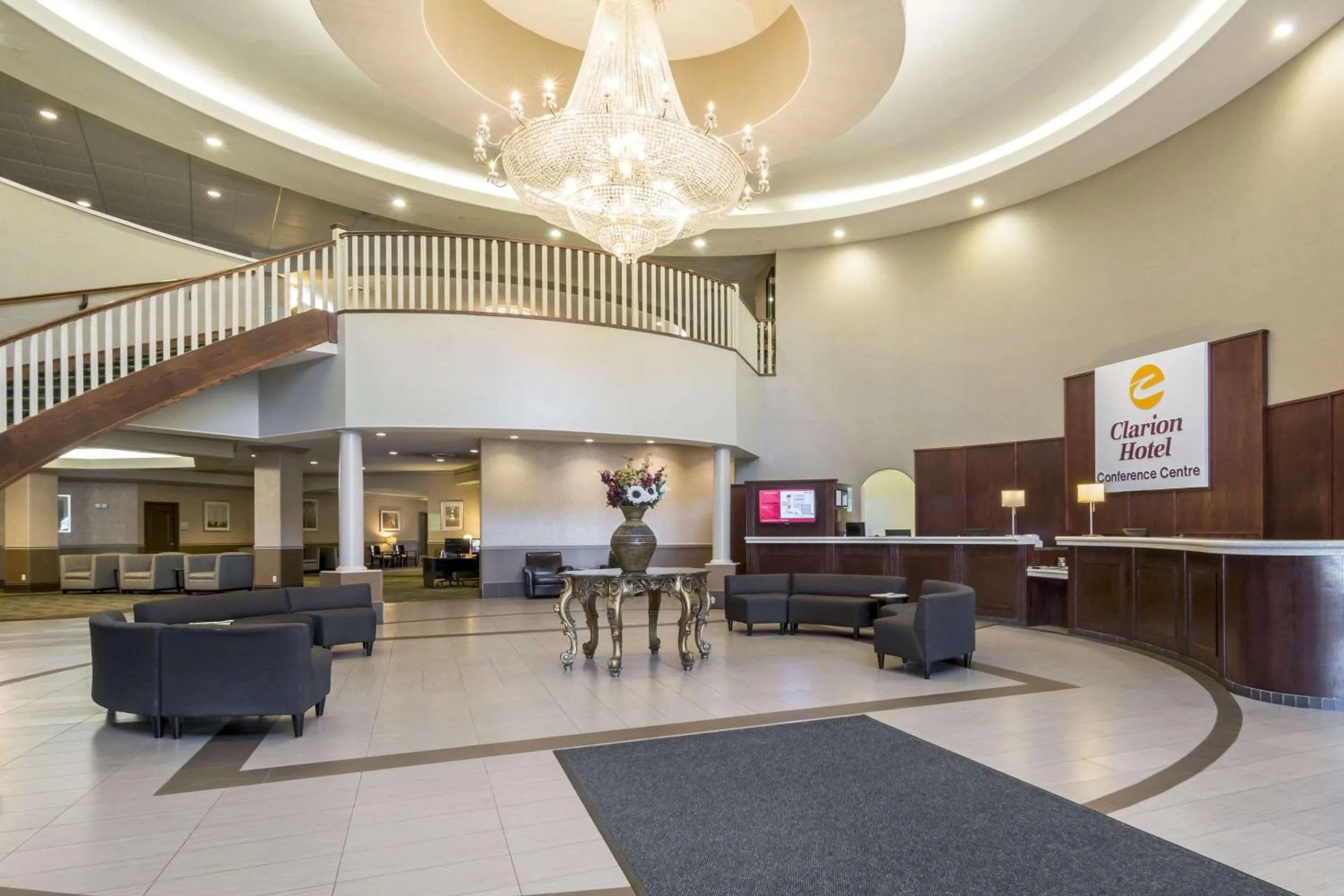 Lobby or reception in Clarion Hotel & Conference Centre