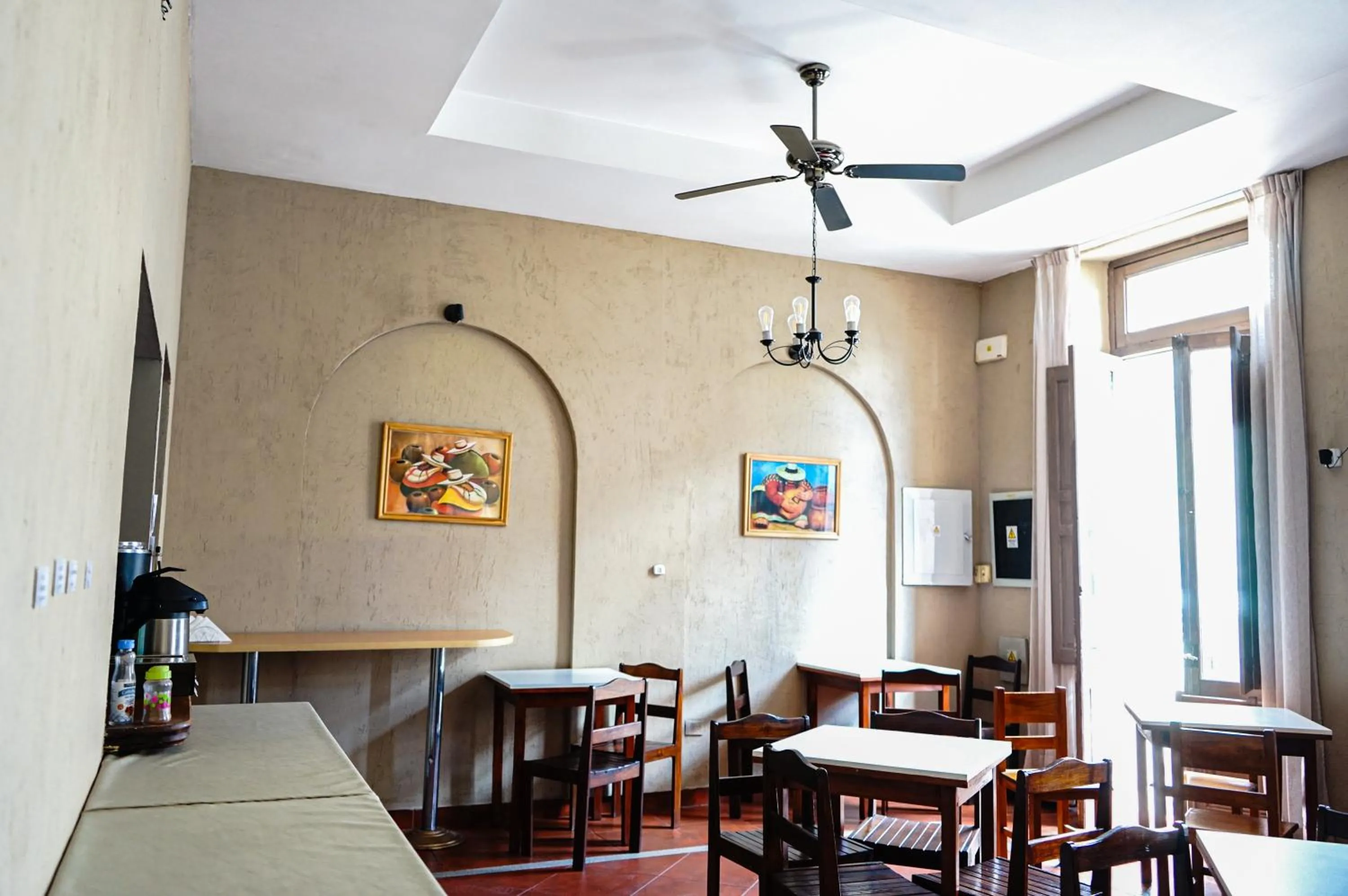 Dining area in Hotel de la Linda
