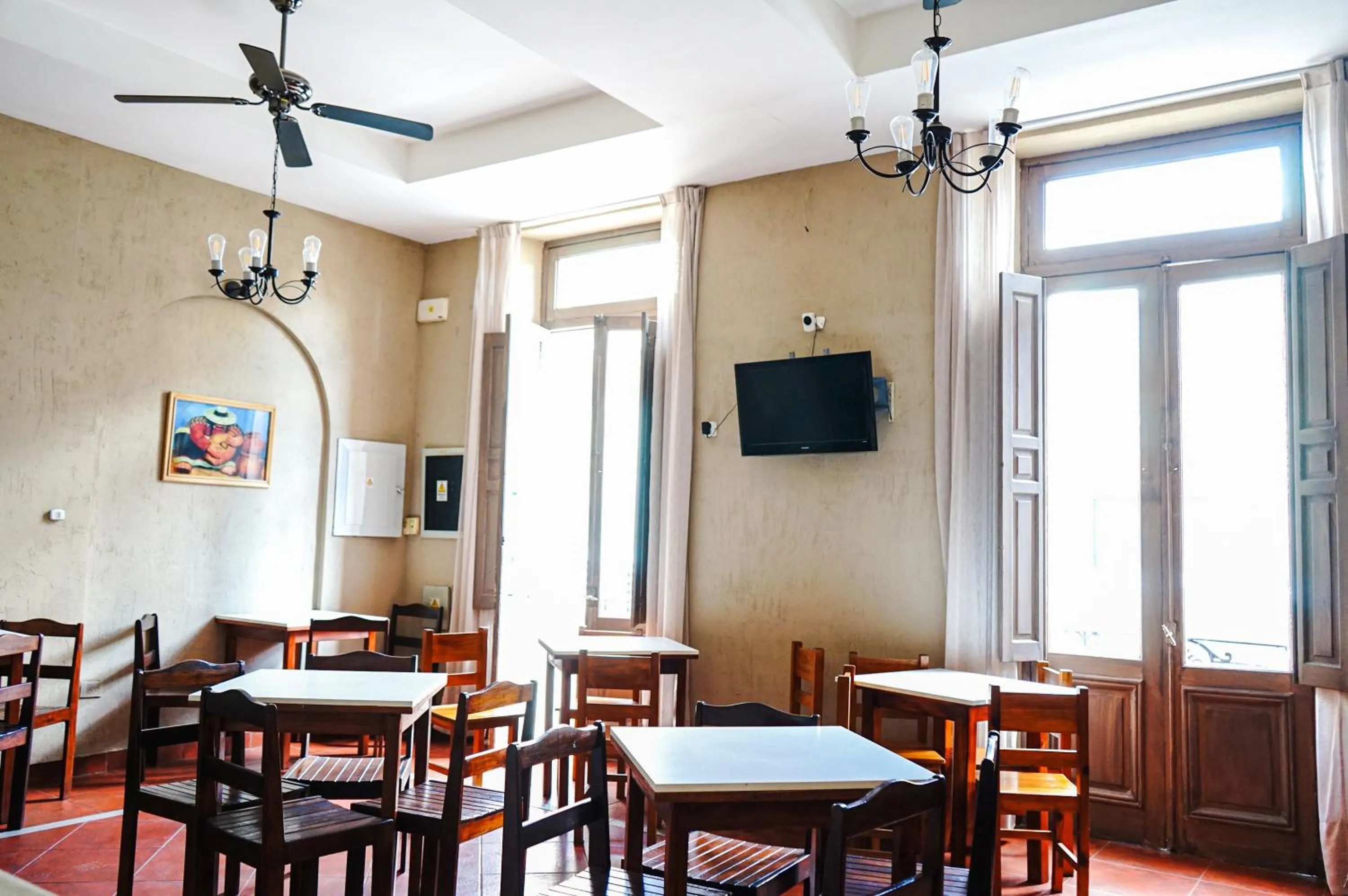 Dining area in Hotel de la Linda