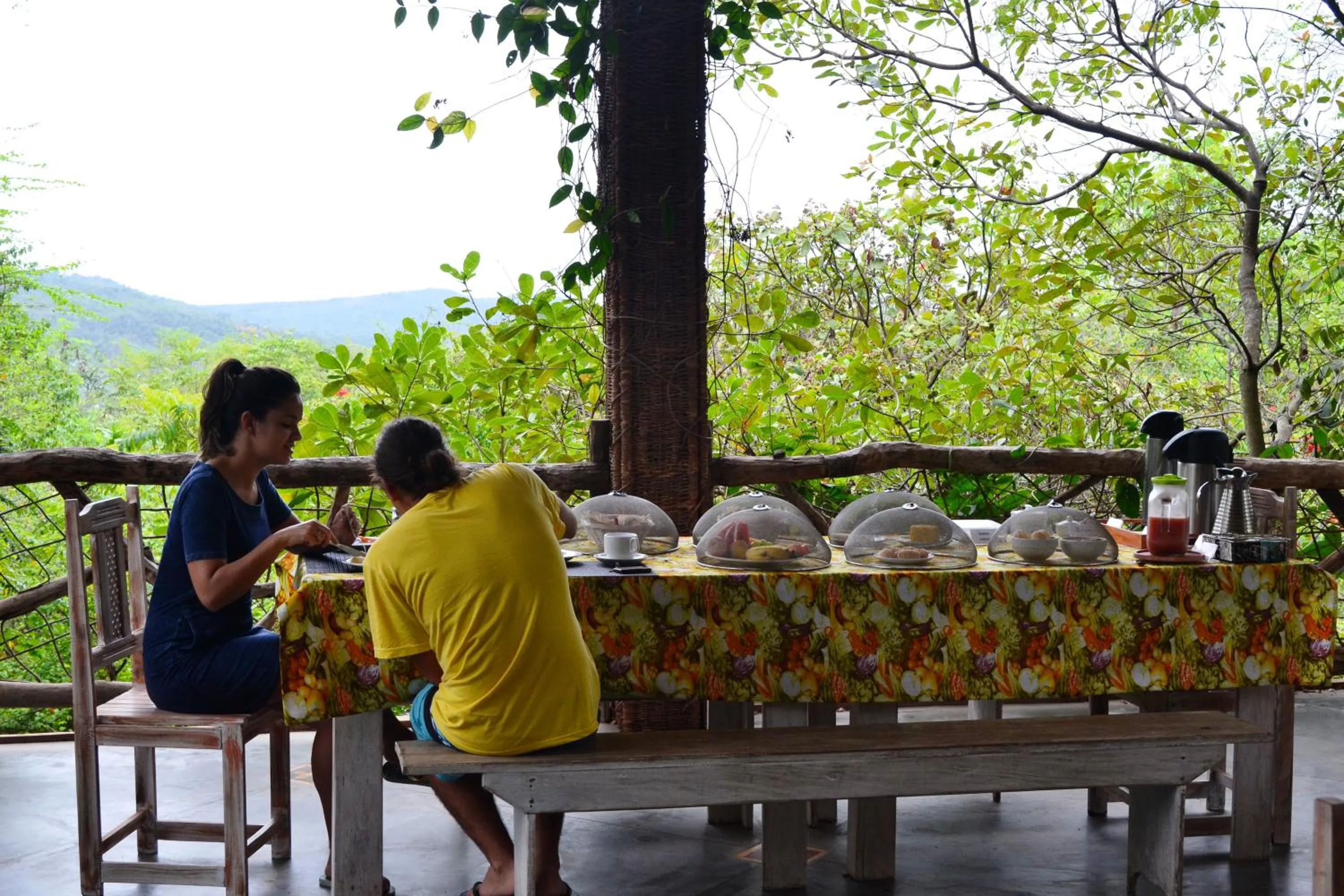 Breakfast in Pousada Alto do Cajueiro