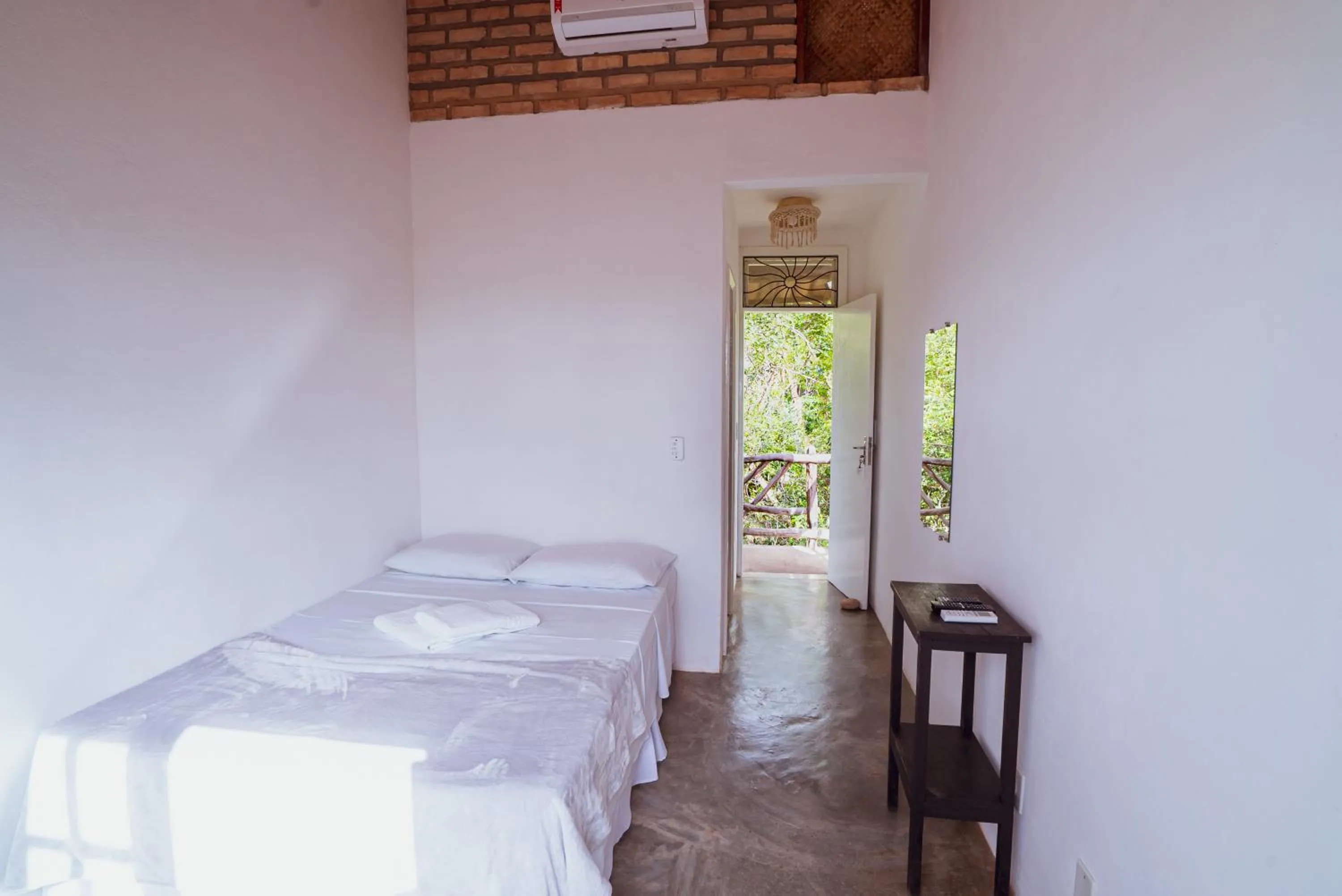 Bed in Pousada Alto do Cajueiro