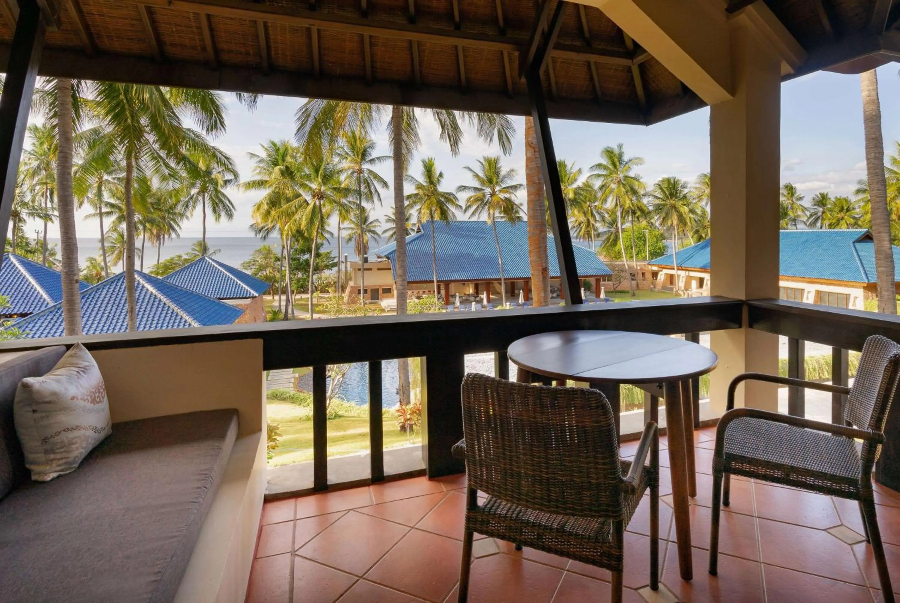 Bed in Sundancer Residences and Villas Lombok