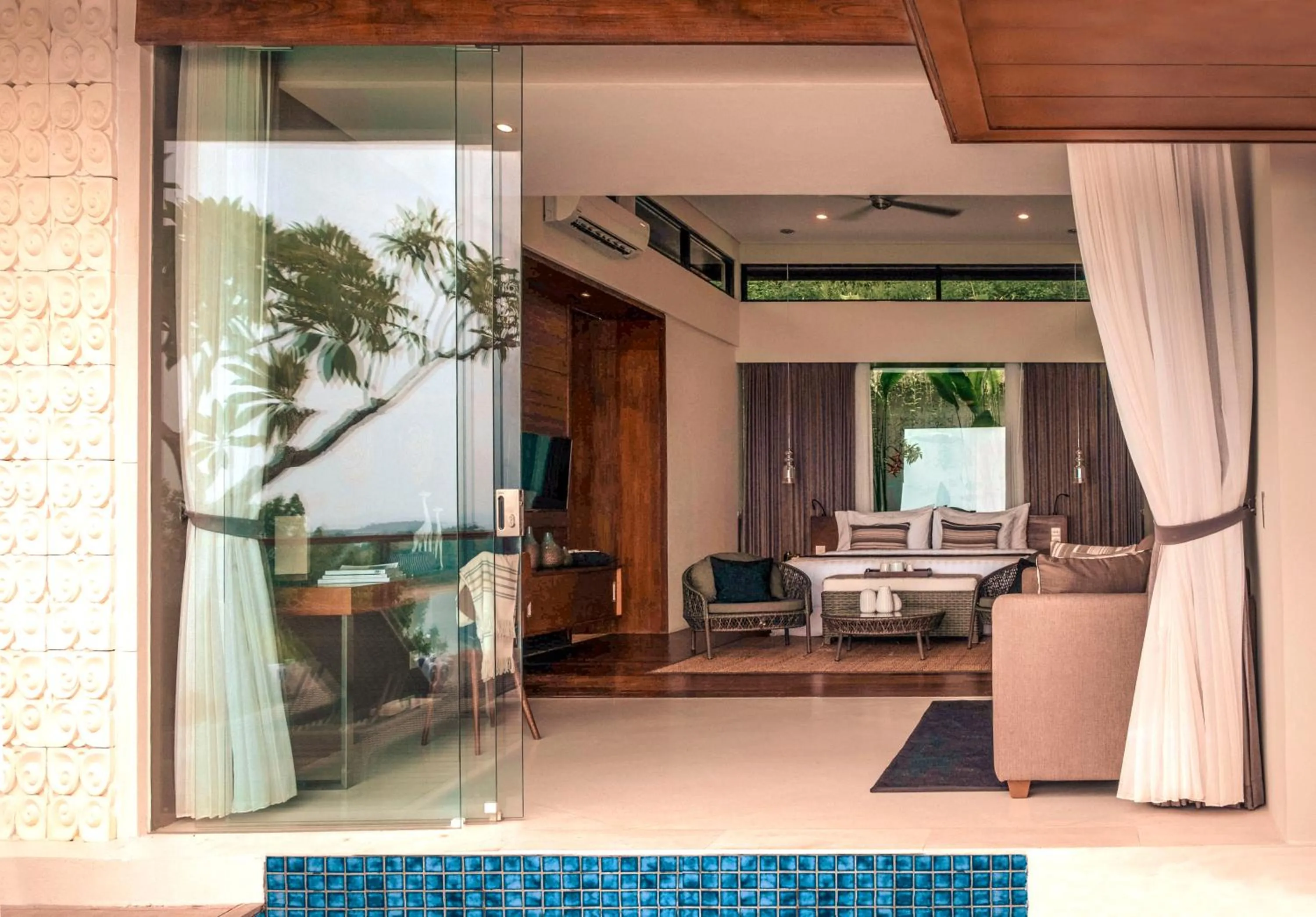 Living room in Sundancer Residences and Villas Lombok