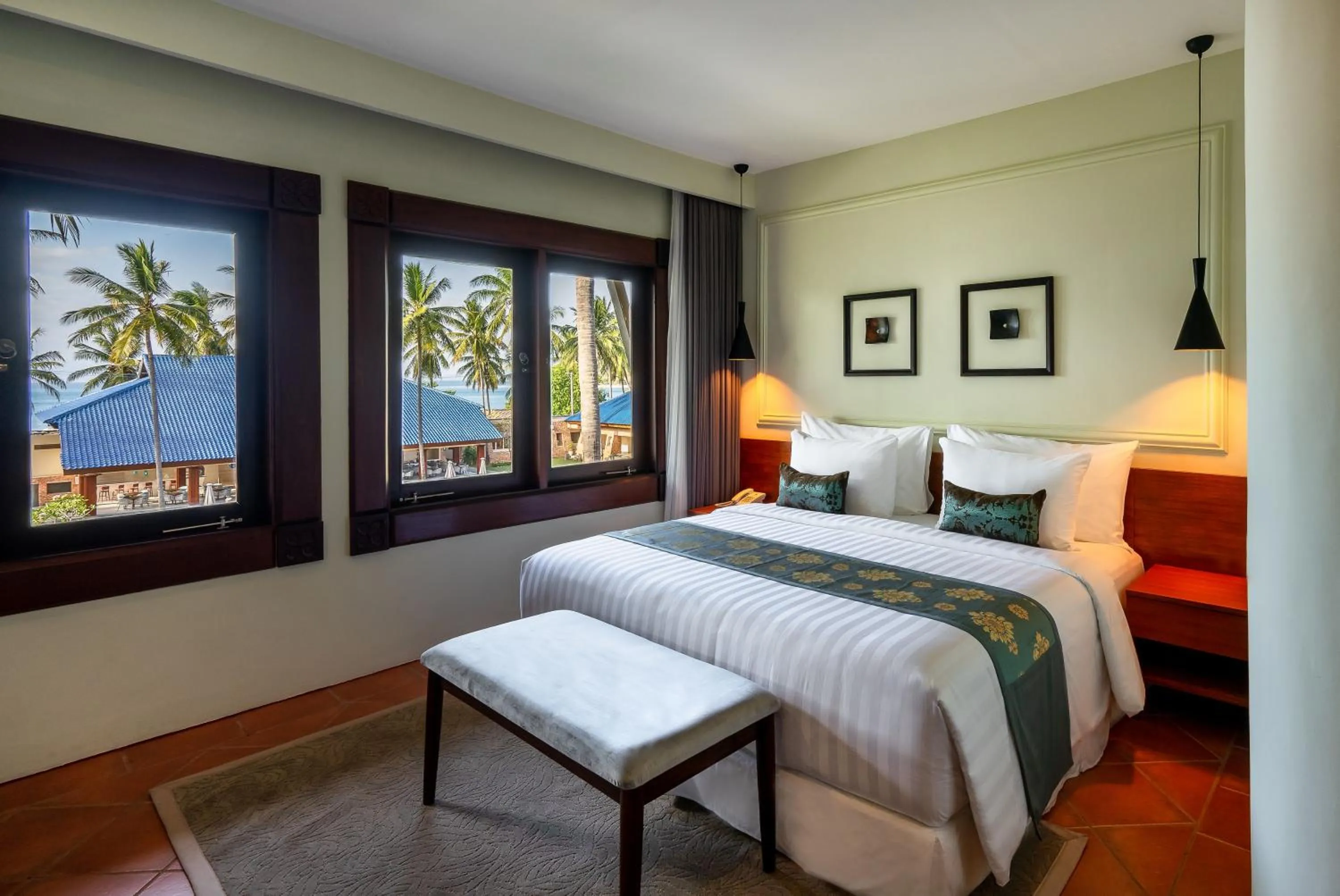 Bed in Sundancer Residences and Villas Lombok