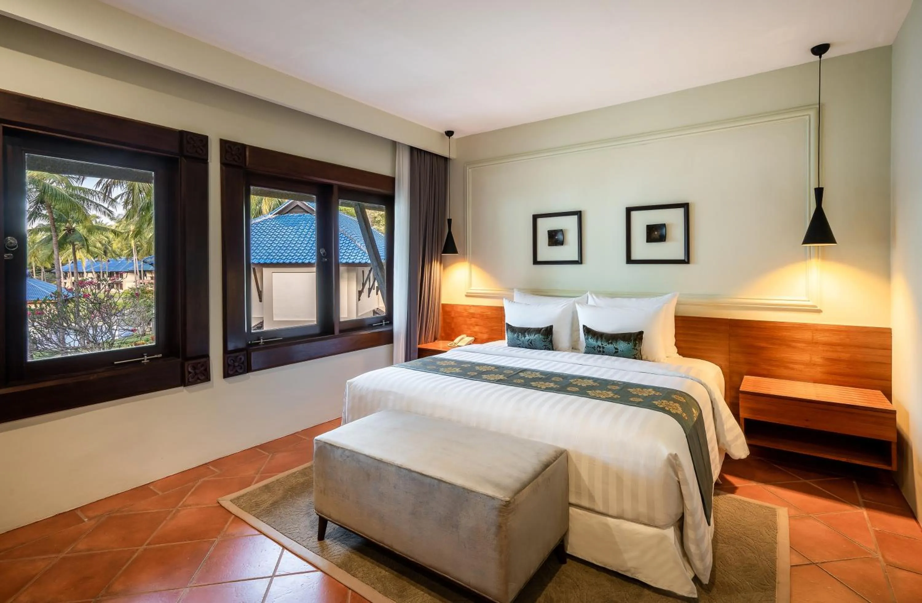 Bed in Sundancer Residences and Villas Lombok