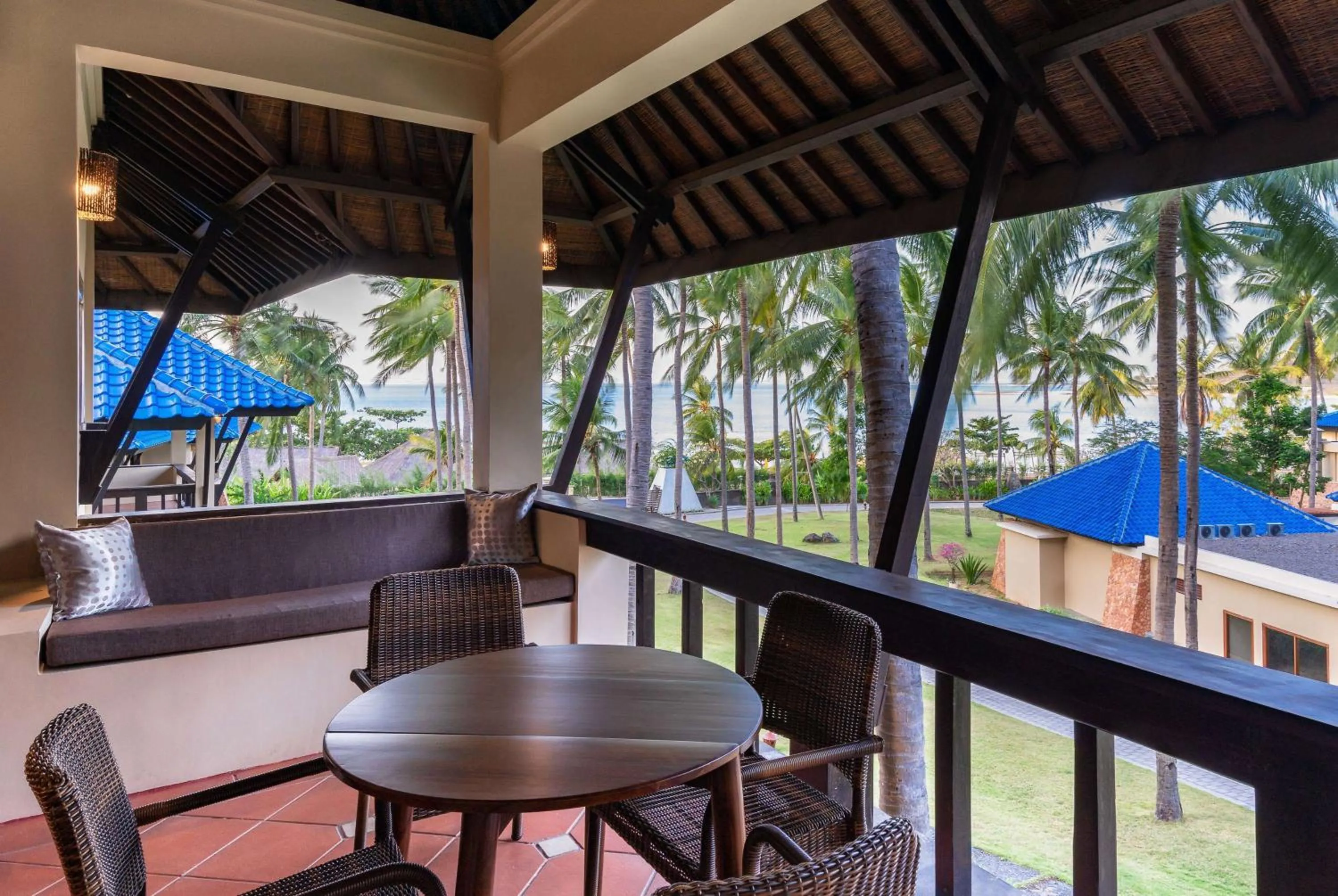 Bed in Sundancer Residences and Villas Lombok