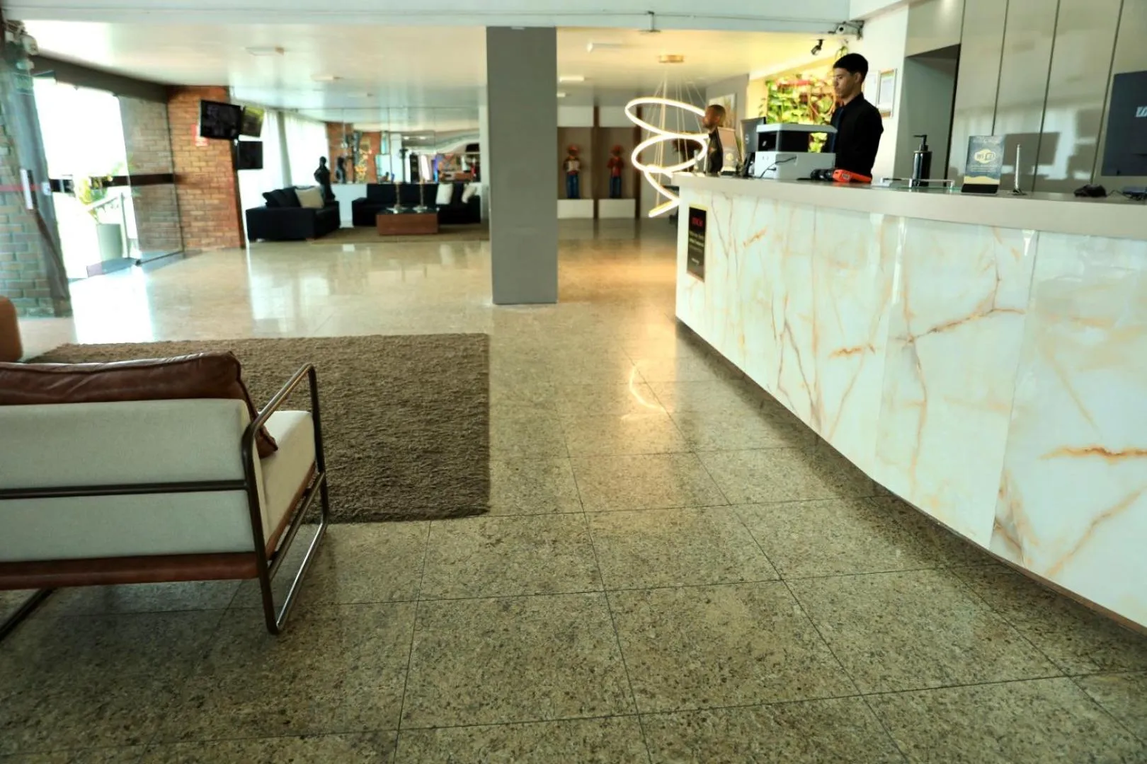 Lobby or reception in Hotel Village Premium Caruaru