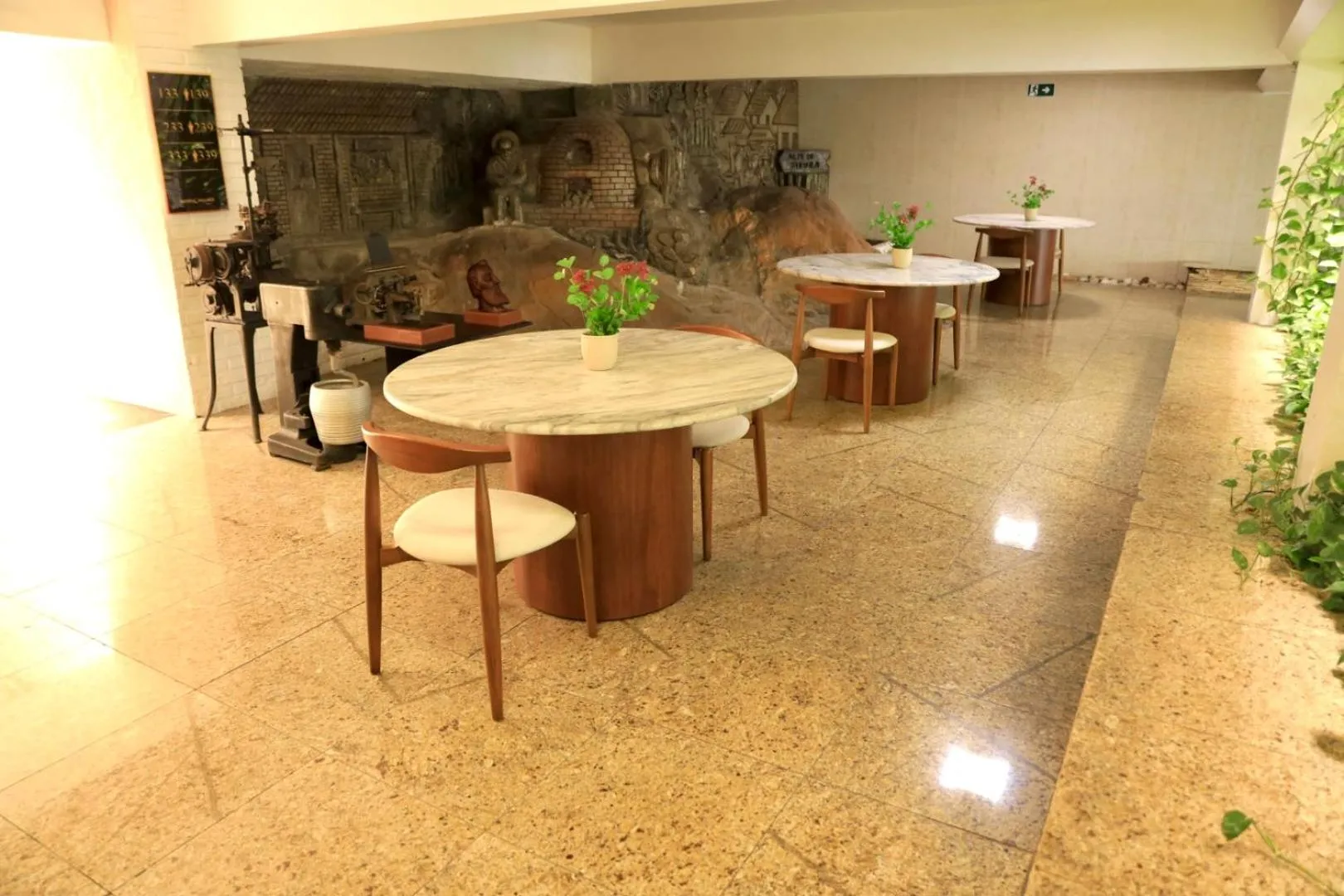 Seating area in Hotel Village Premium Caruaru