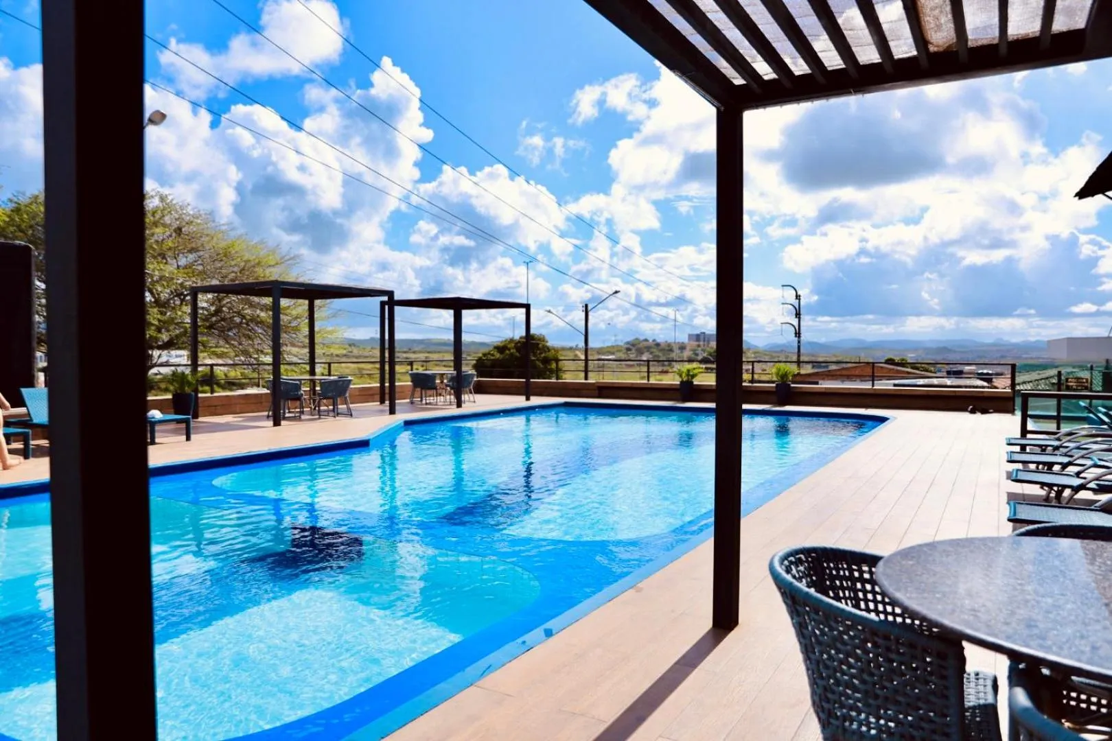 Swimming pool in Hotel Village Premium Caruaru