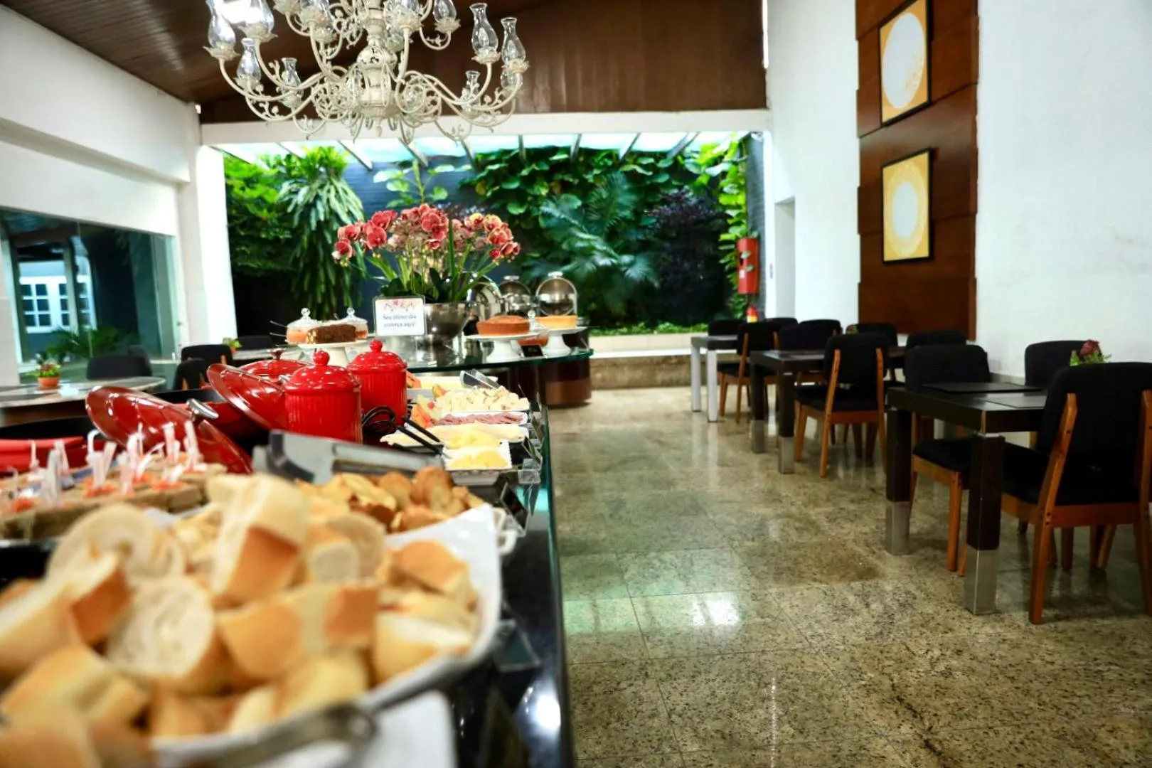 Buffet breakfast in Hotel Village Premium Caruaru