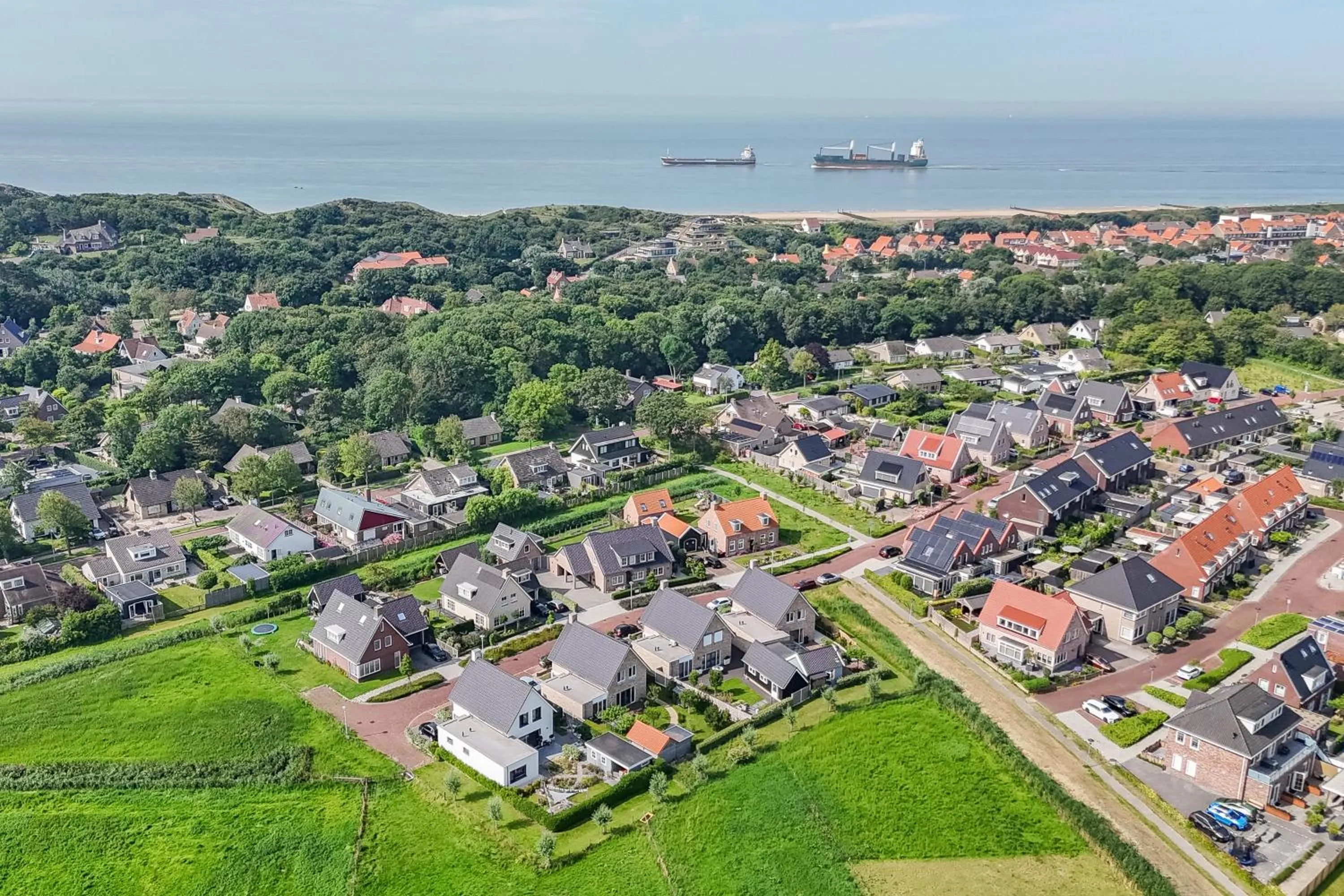 Natural landscape in Villa Zuiderduin
