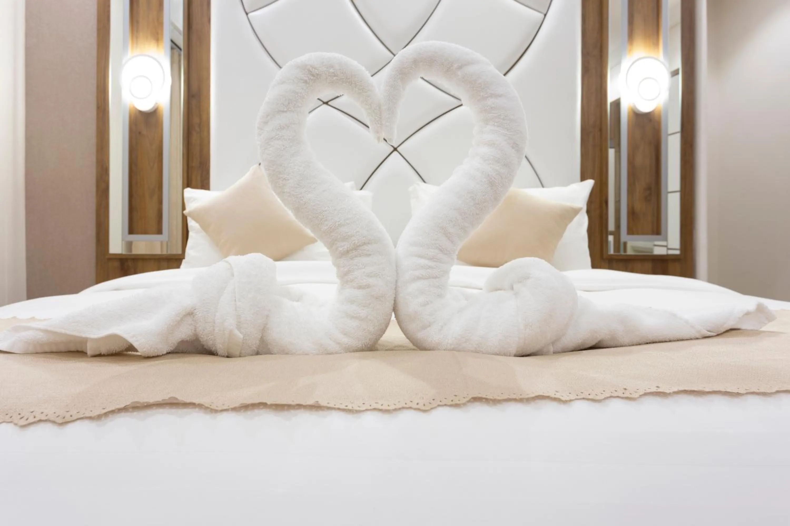 Bed in Dior Inn serviced apartments